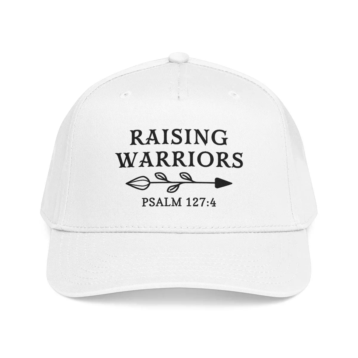Faith Inspired Mid Profile Baseball Cap –Raising Warriors | Hats by atgodanddesigns