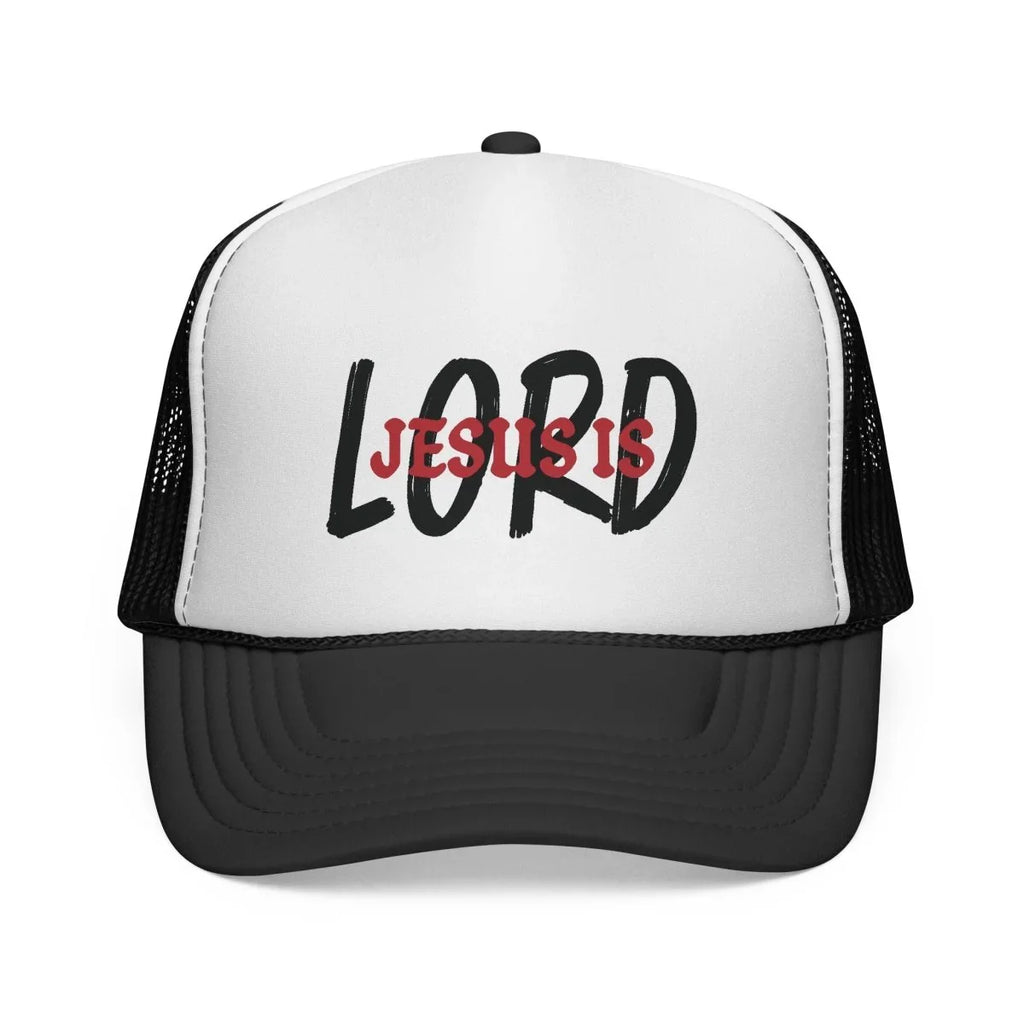 Faith Inspired Trucker Cap - Jesus Is Lord | Hats by atgodanddesigns