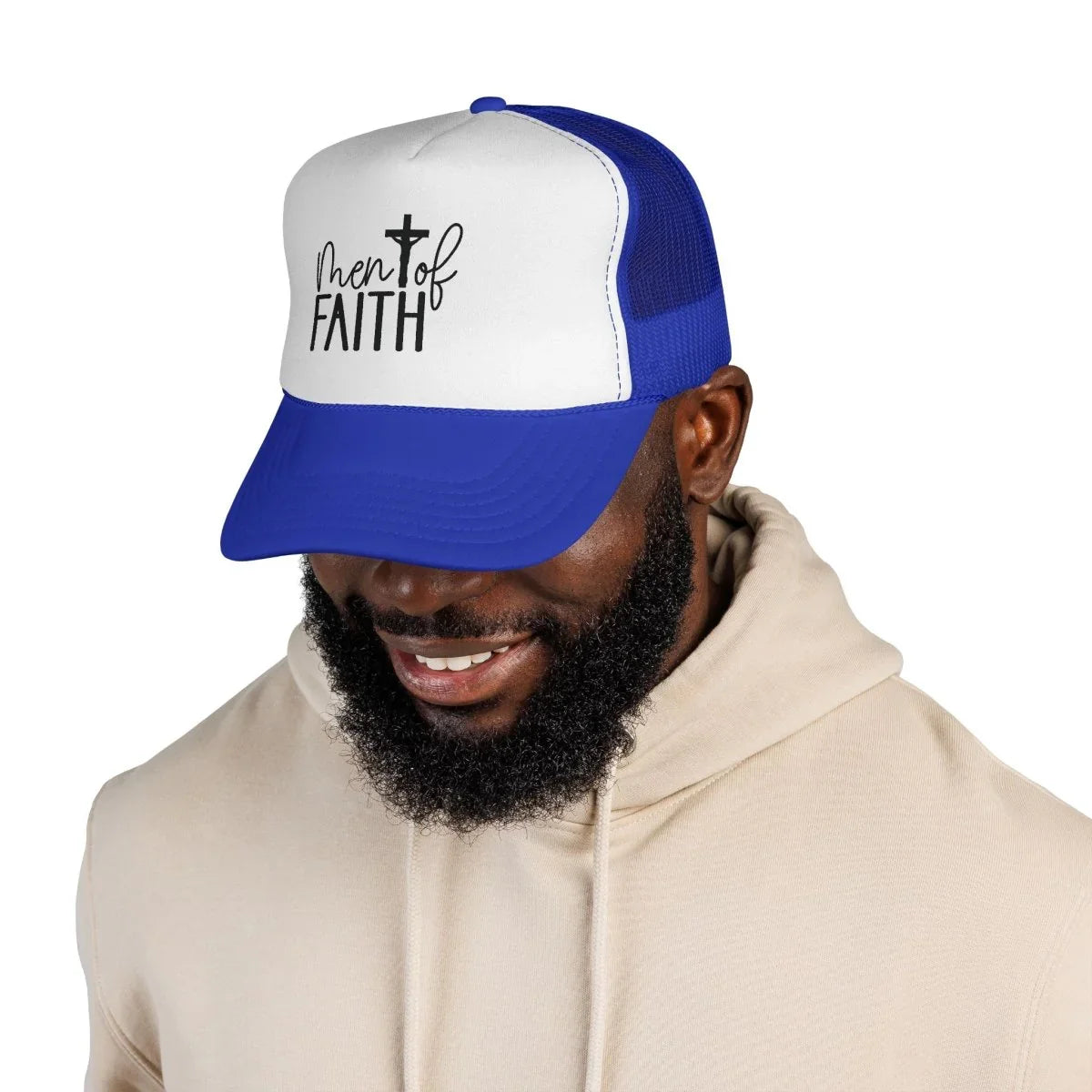 Faith Inspired Trucker Hat - Men Of Faith | Hats by atgodanddesigns