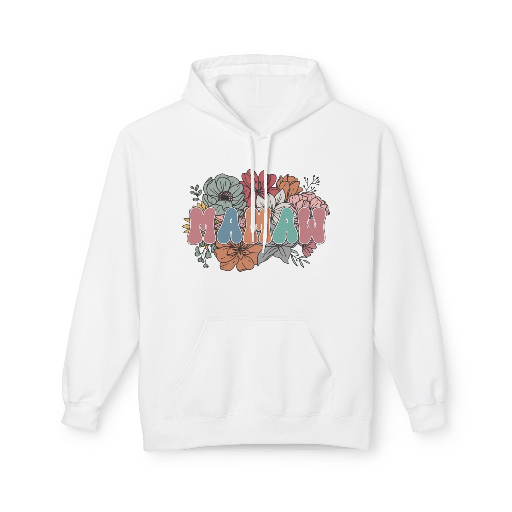 Grandma Fleece Hoodie - MAMAW | Hoodie by atgodanddesigns