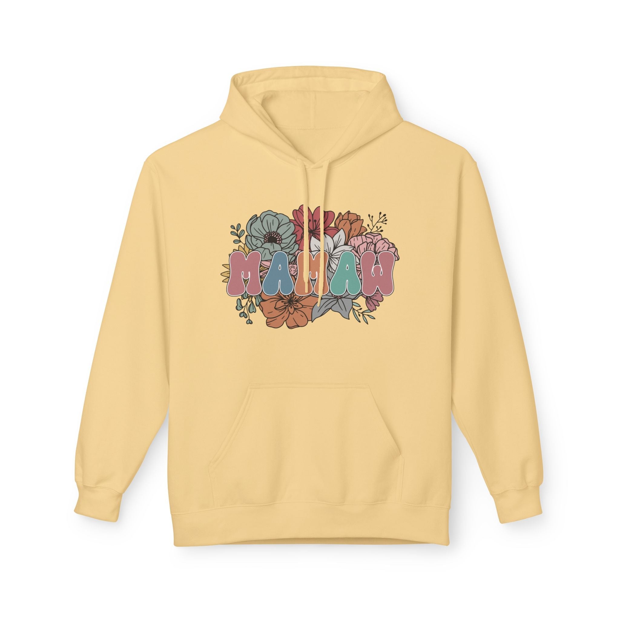 Grandma Fleece Hoodie - MAMAW | Hoodie by atgodanddesigns