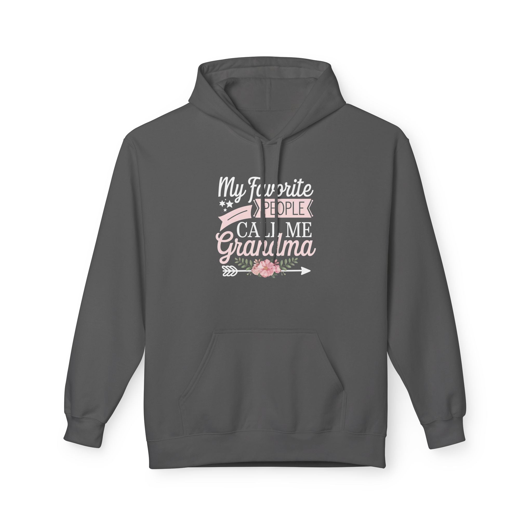 Grandma Fleece Hoodie - My Favorite People Call Me Grandma | Hoodie by atgodanddesigns