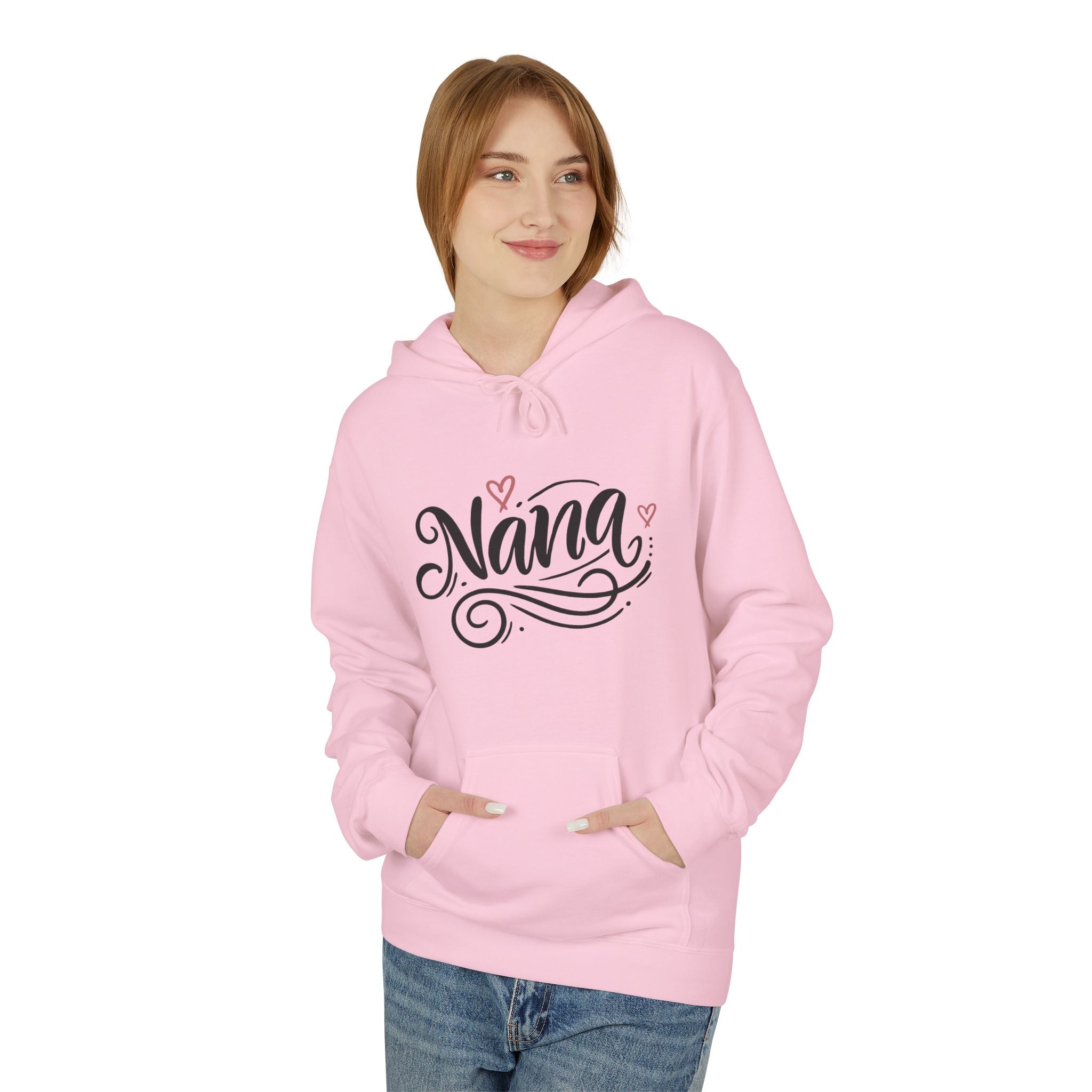 Grandma Fleece Hoodie - Nana | Hoodie by atgodanddesigns