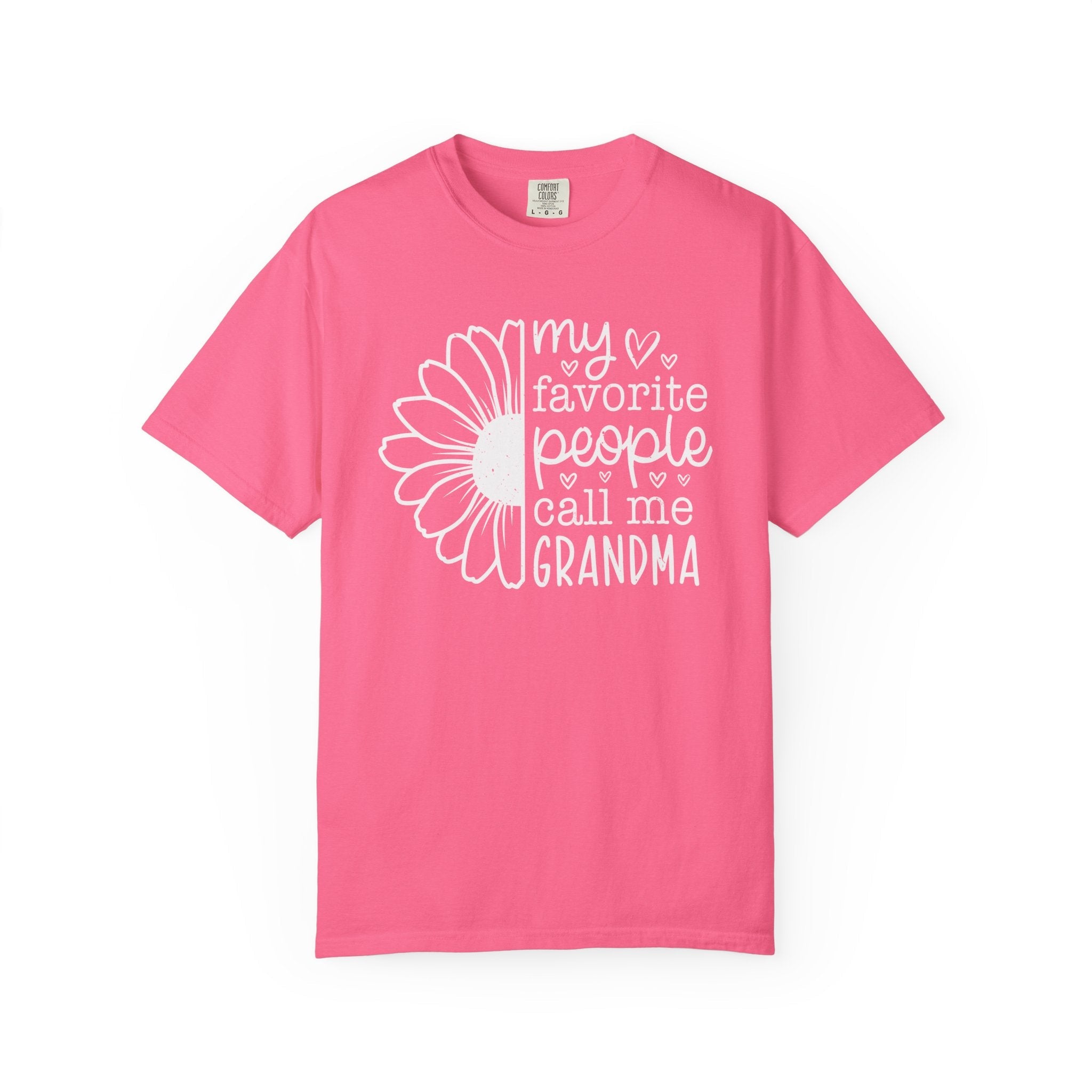 Grandma Graphics T-Shirt - My Favorite People Call Me Grandma | T-Shirt by atgodanddesigns