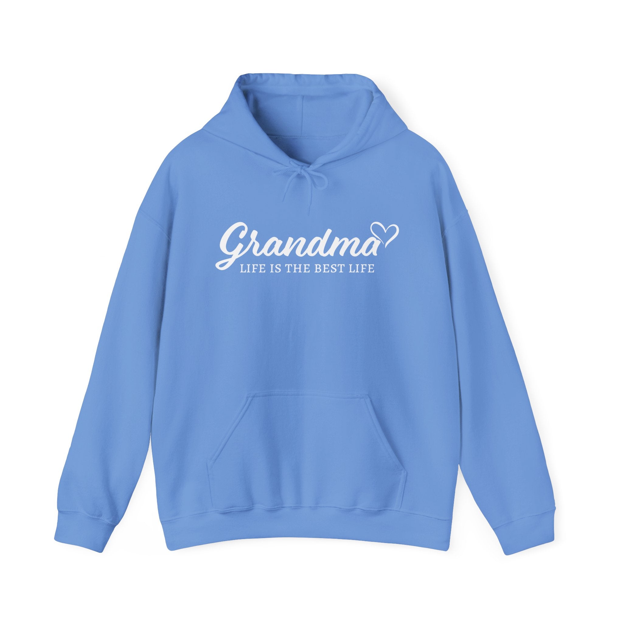 Grandma Hooded Sweatshirt - Grandma Life Is The Best Life | Hoodie by atgodanddesigns