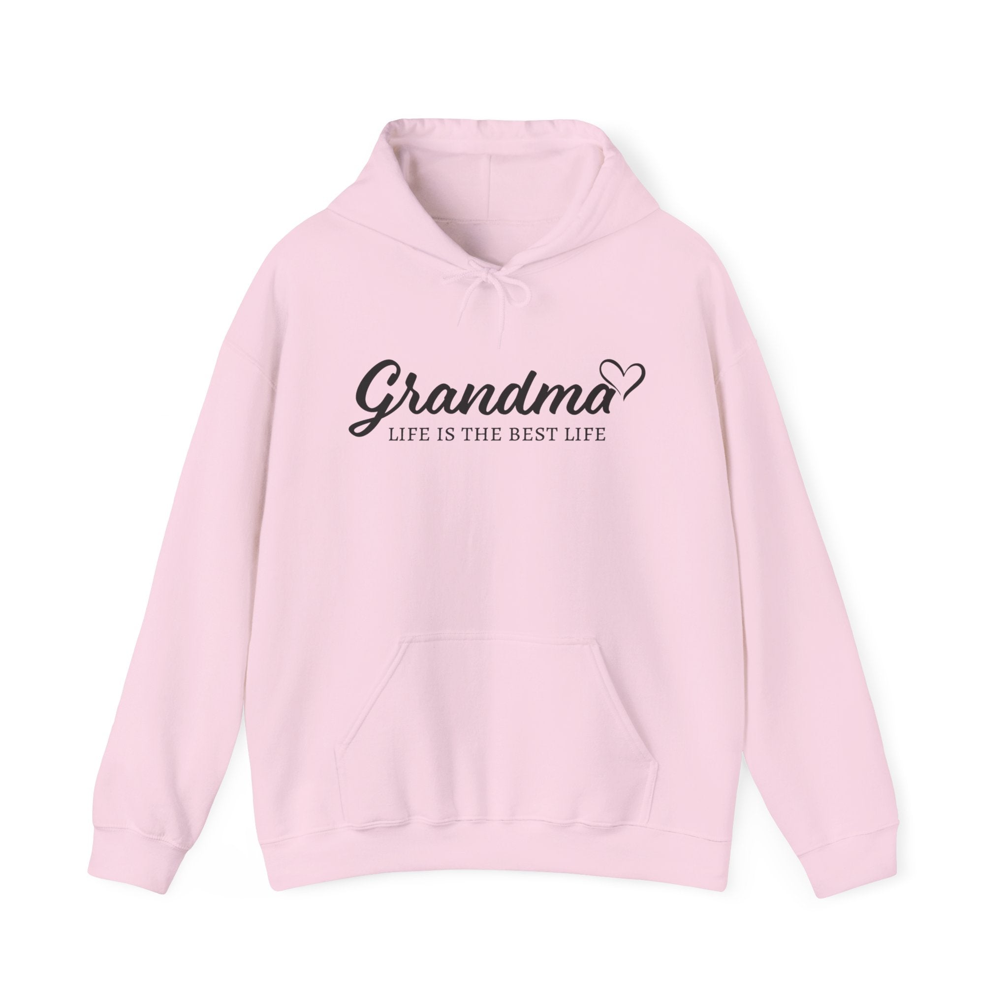 Grandma Hooded Sweatshirt - Grandma Life Is The Best Life | Hoodie by atgodanddesigns