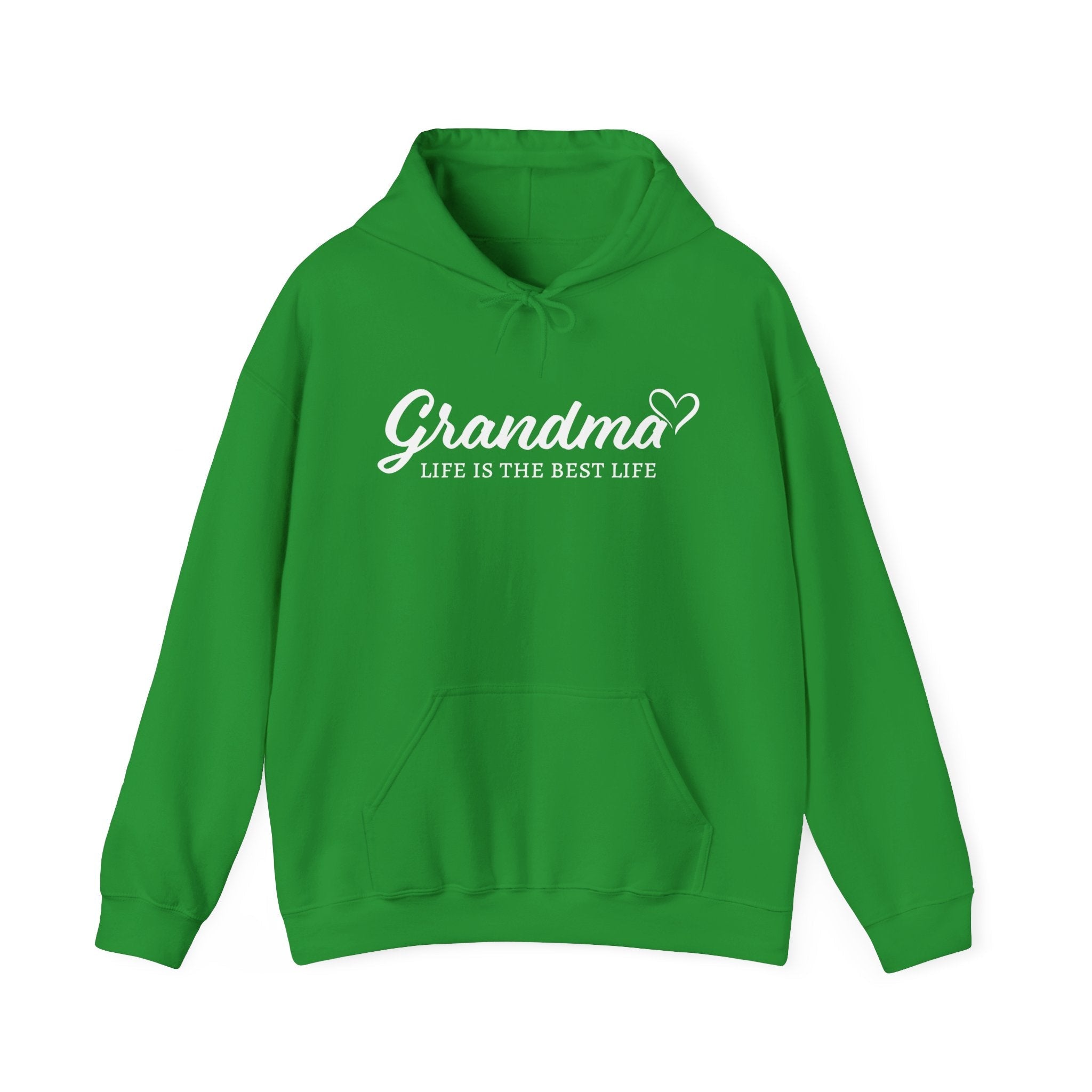 Grandma Hooded Sweatshirt - Grandma Life Is The Best Life | Hoodie by atgodanddesigns