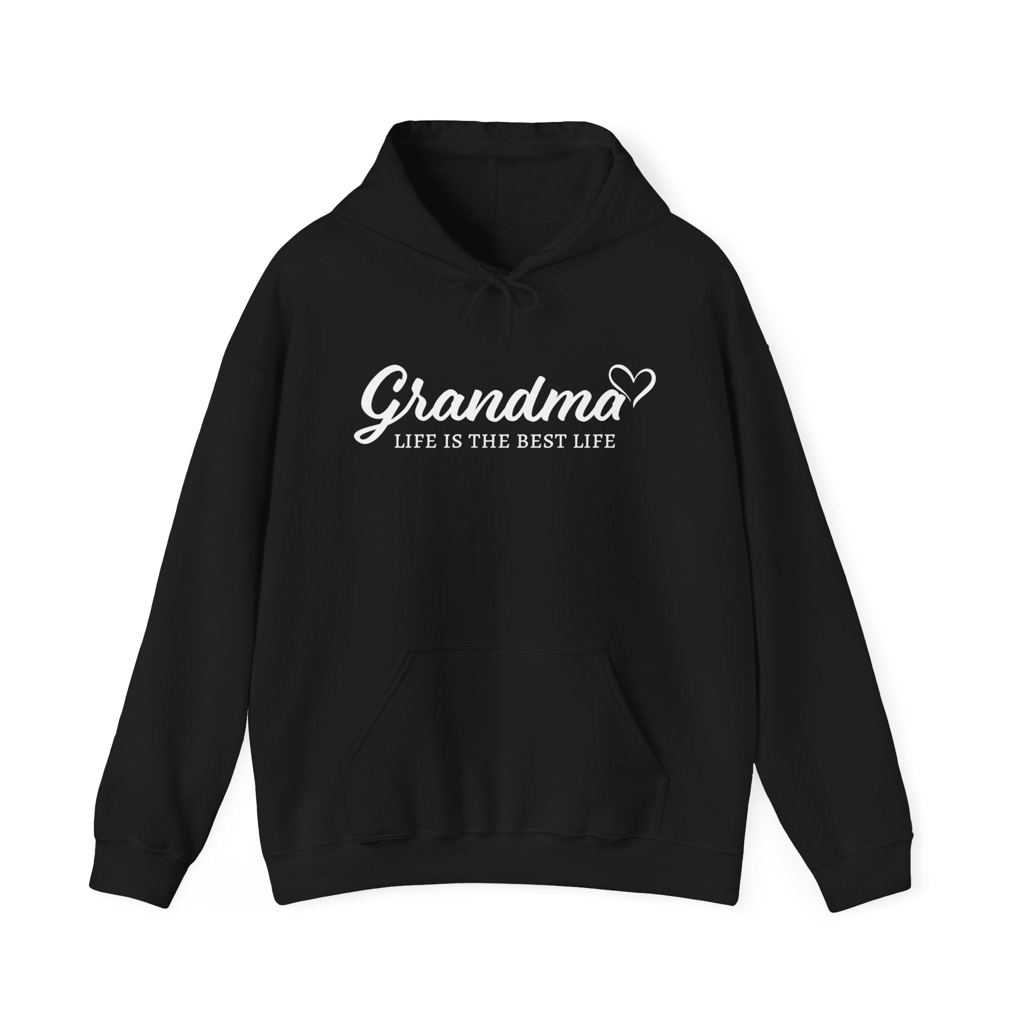 Grandma Hooded Sweatshirt - Grandma Life Is The Best Life | Hoodie by atgodanddesigns