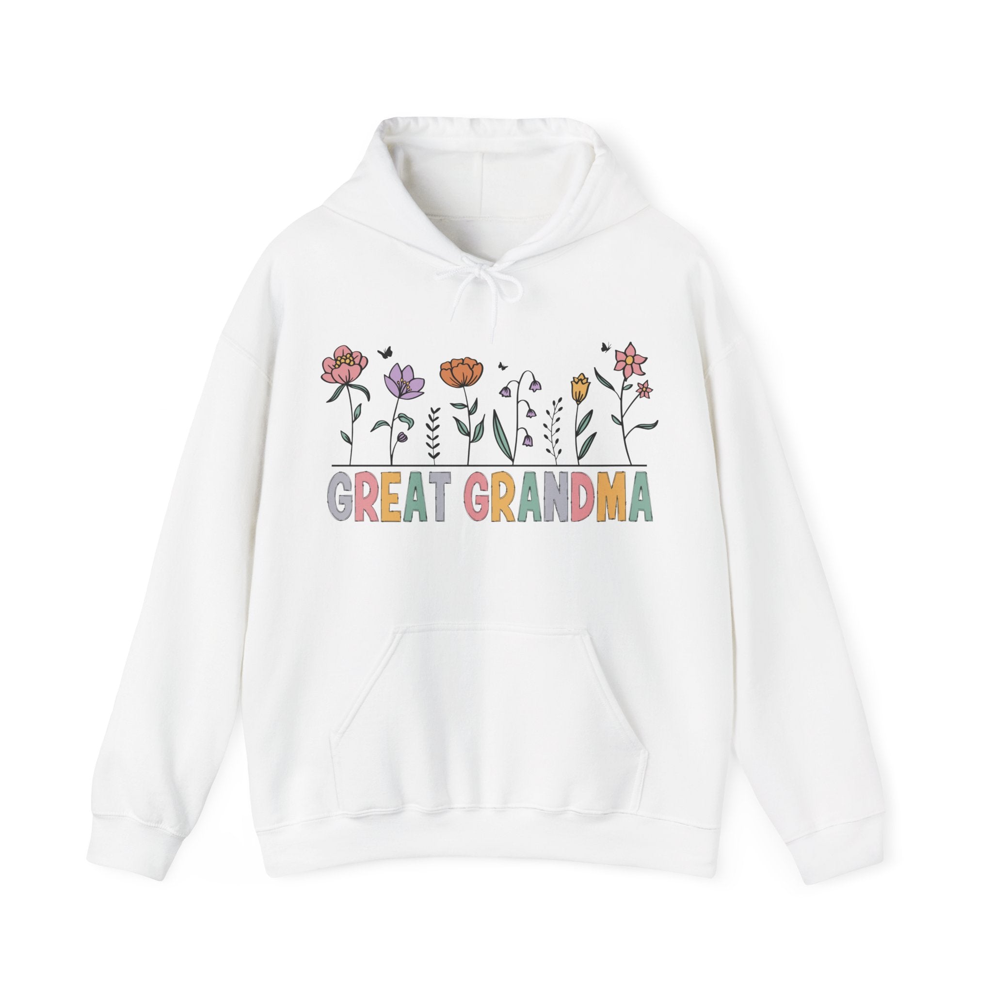 Grandma Hooded Sweatshirt - Great Grandma | Hoodie by atgodanddesigns