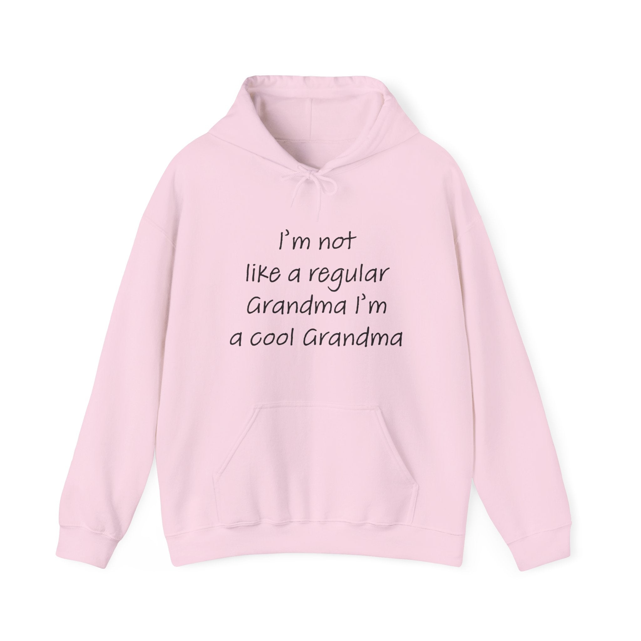Grandma Hooded Sweatshirt - I'm Not Like A Regular Grandma | Hoodie by atgodanddesigns