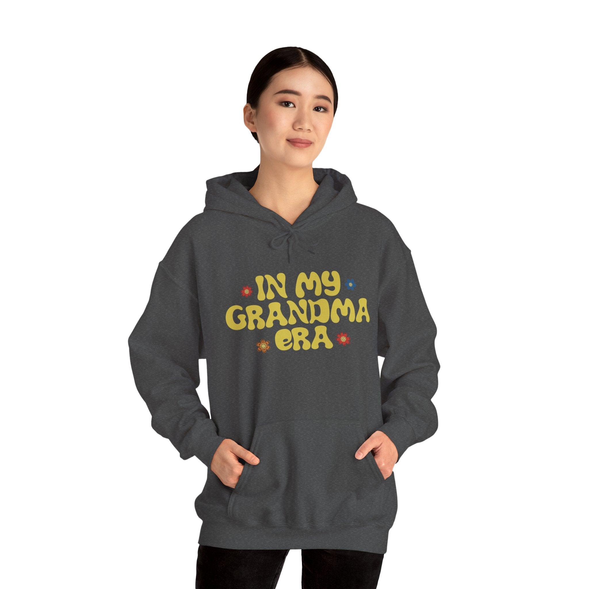 Grandma Hooded Sweatshirt - In My Grandma Era | Hoodie by atgodanddesigns