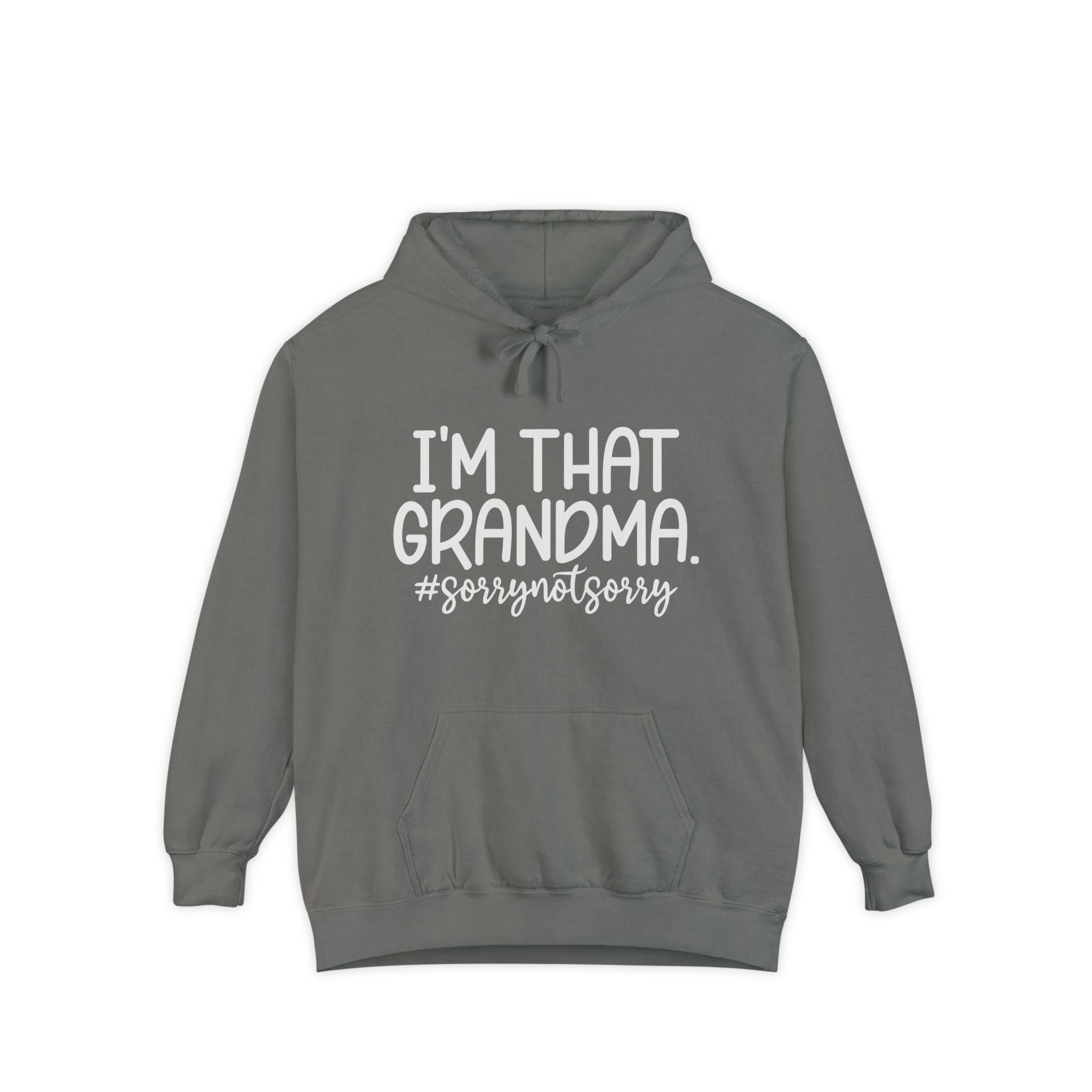 Grandma Hoodie - I'm That Grandma sorrynotsorry | Hoodie by atgodanddesigns