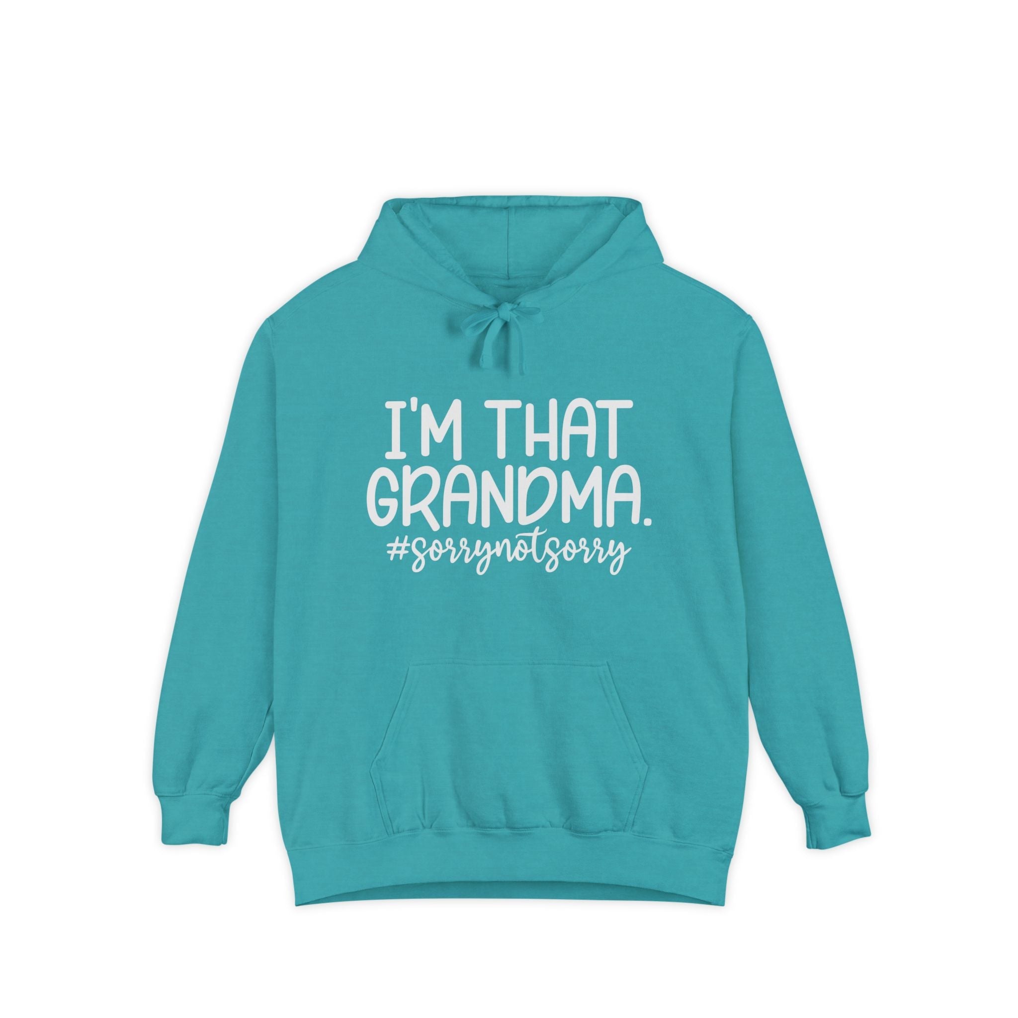 Grandma Hoodie - I'm That Grandma sorrynotsorry | Hoodie by atgodanddesigns