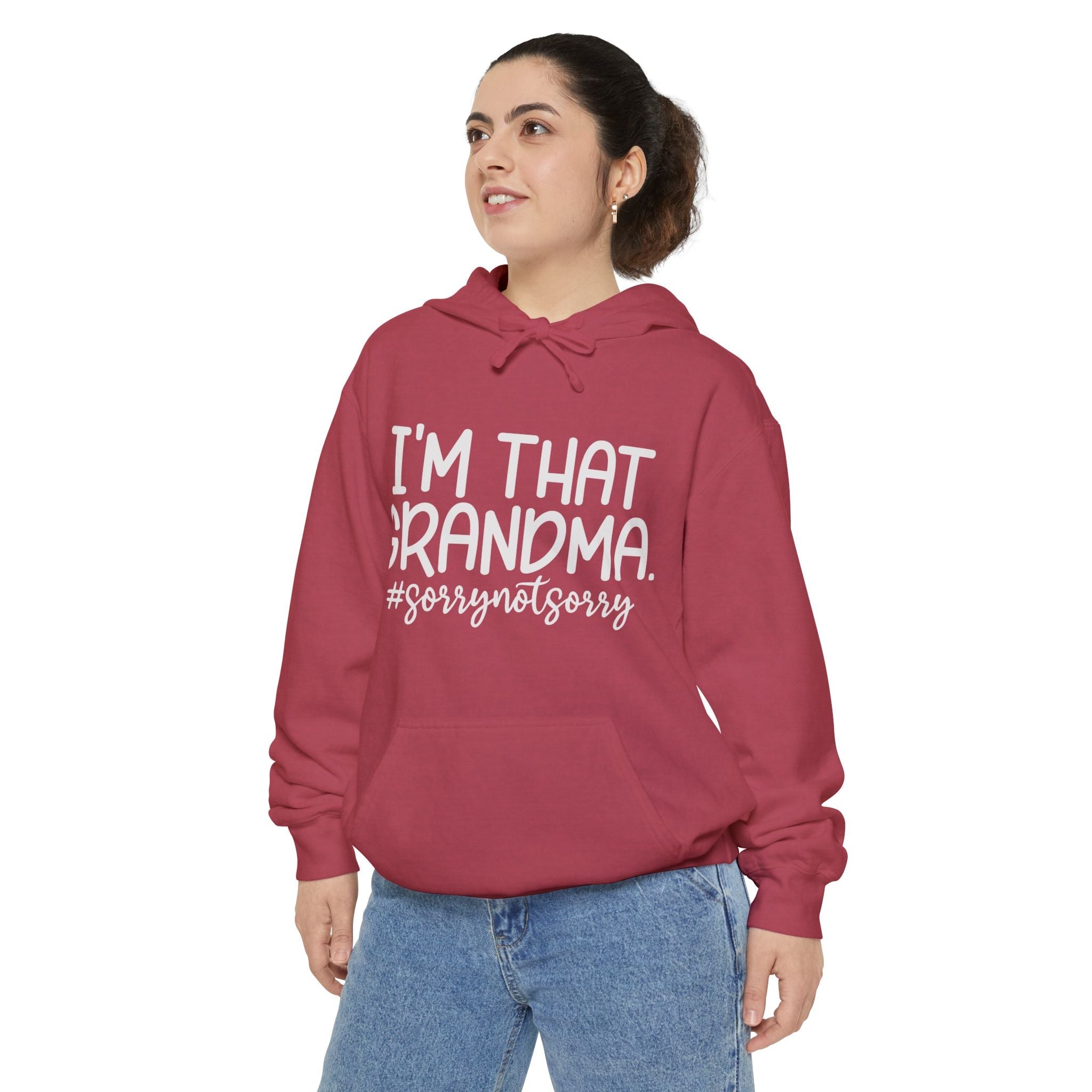 Grandma Hoodie - I'm That Grandma sorrynotsorry | Hoodie by atgodanddesigns