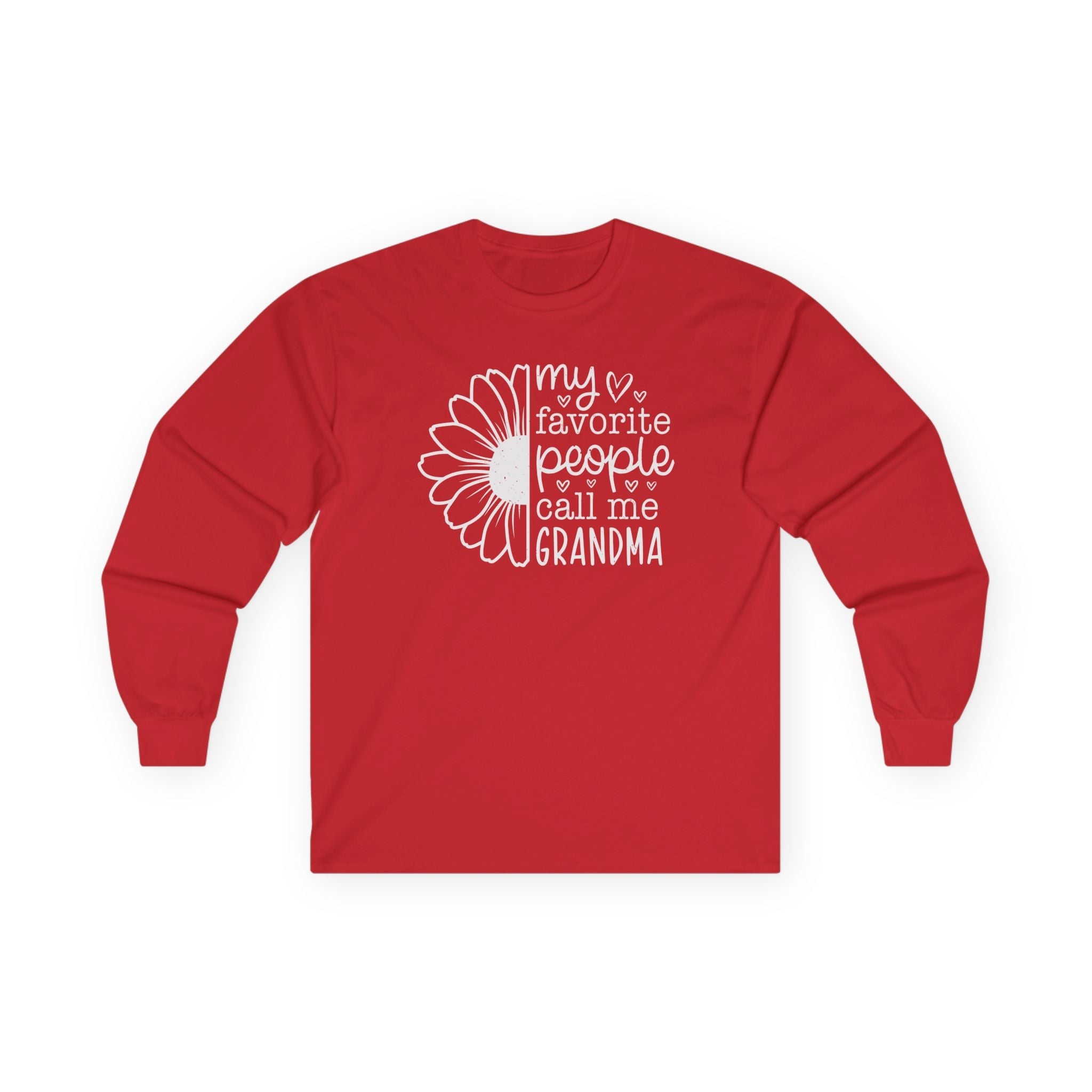 Grandma Long Sleeve - My Favorite People Call Me Grandma | Long - sleeve by atgodanddesigns