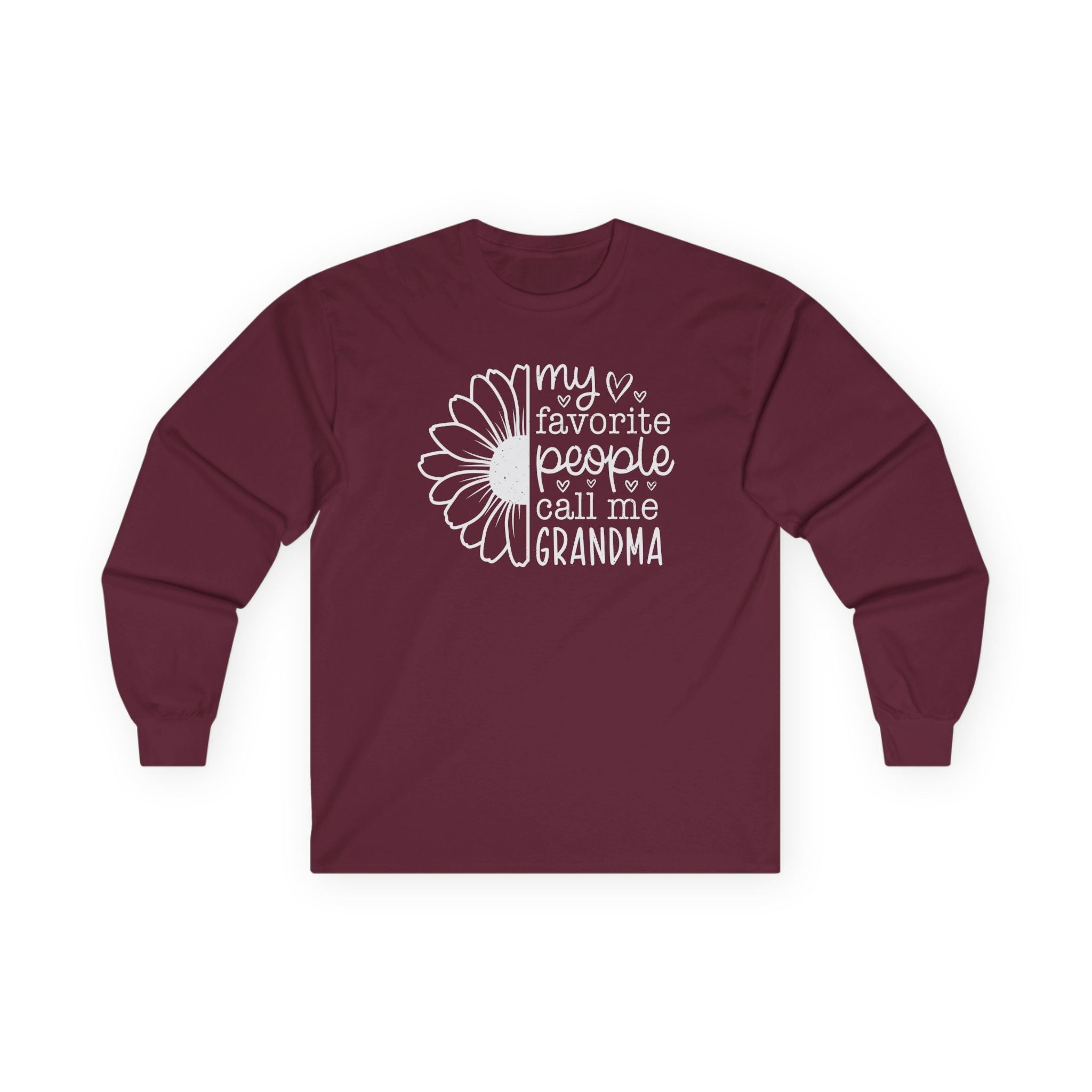 Grandma Long Sleeve - My Favorite People Call Me Grandma | Long - sleeve by atgodanddesigns
