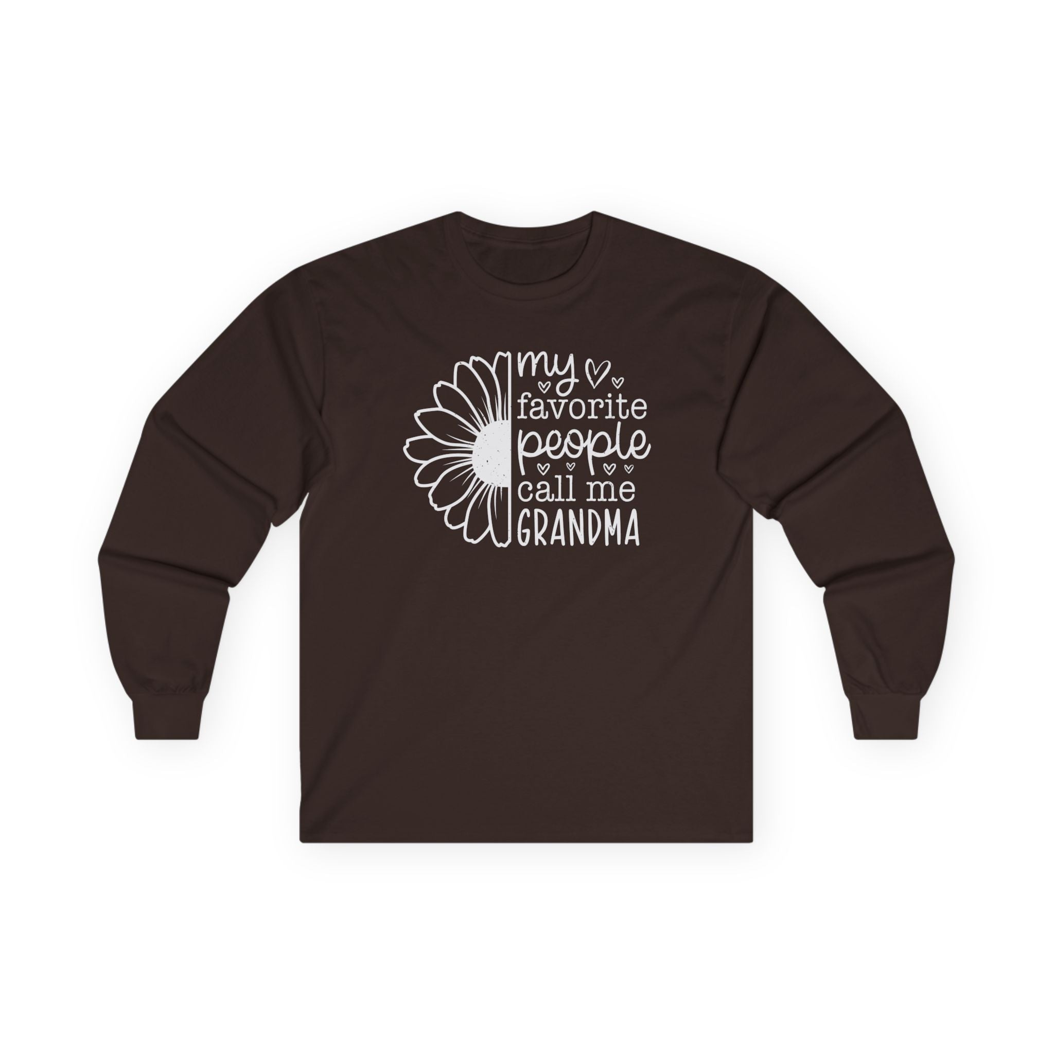 Grandma Long Sleeve - My Favorite People Call Me Grandma | Long - sleeve by atgodanddesigns