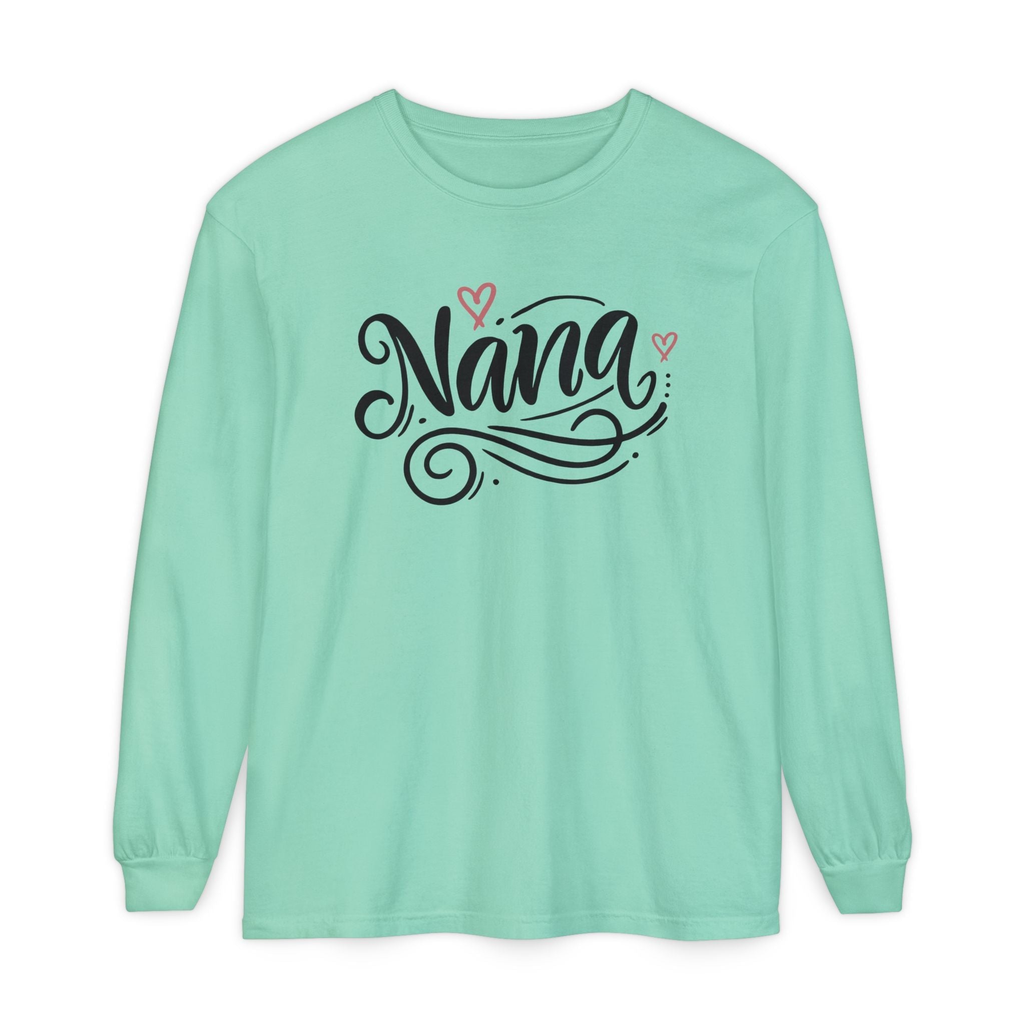 Grandma Long Sleeve - Nana | Long - sleeve by atgodanddesigns