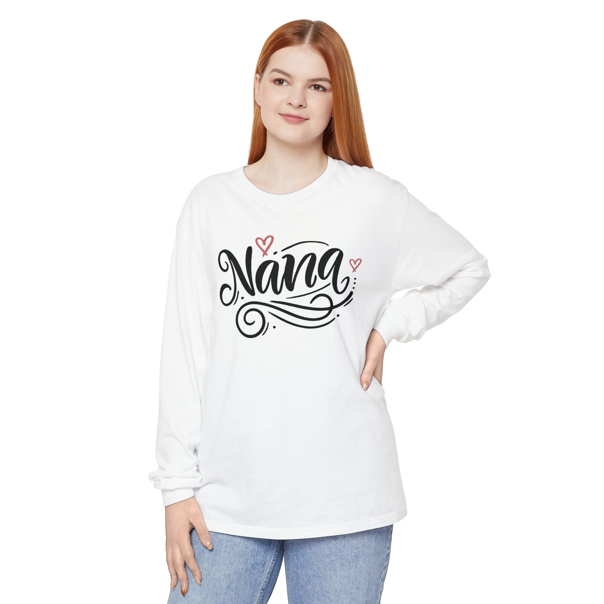 Grandma Long Sleeve - Nana | Long - sleeve by atgodanddesigns