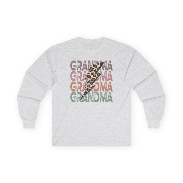 Grandma Long Sleeve Tee - Grandma Grandma Grandma Grandma | Long - sleeve by atgodanddesigns
