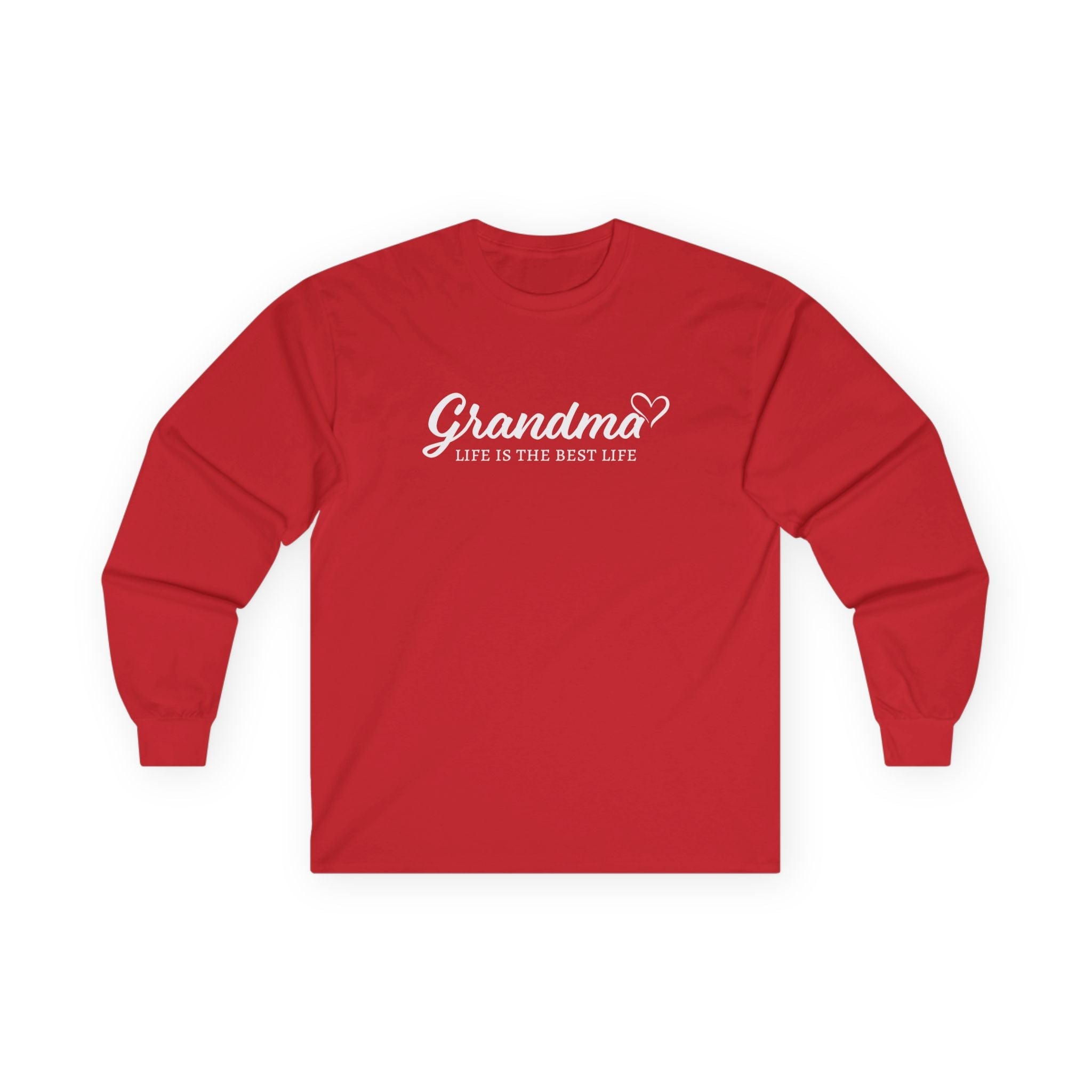 Grandma Long Sleeve Tee - Grandma Life Is The Best Life | Long - sleeve by atgodanddesigns