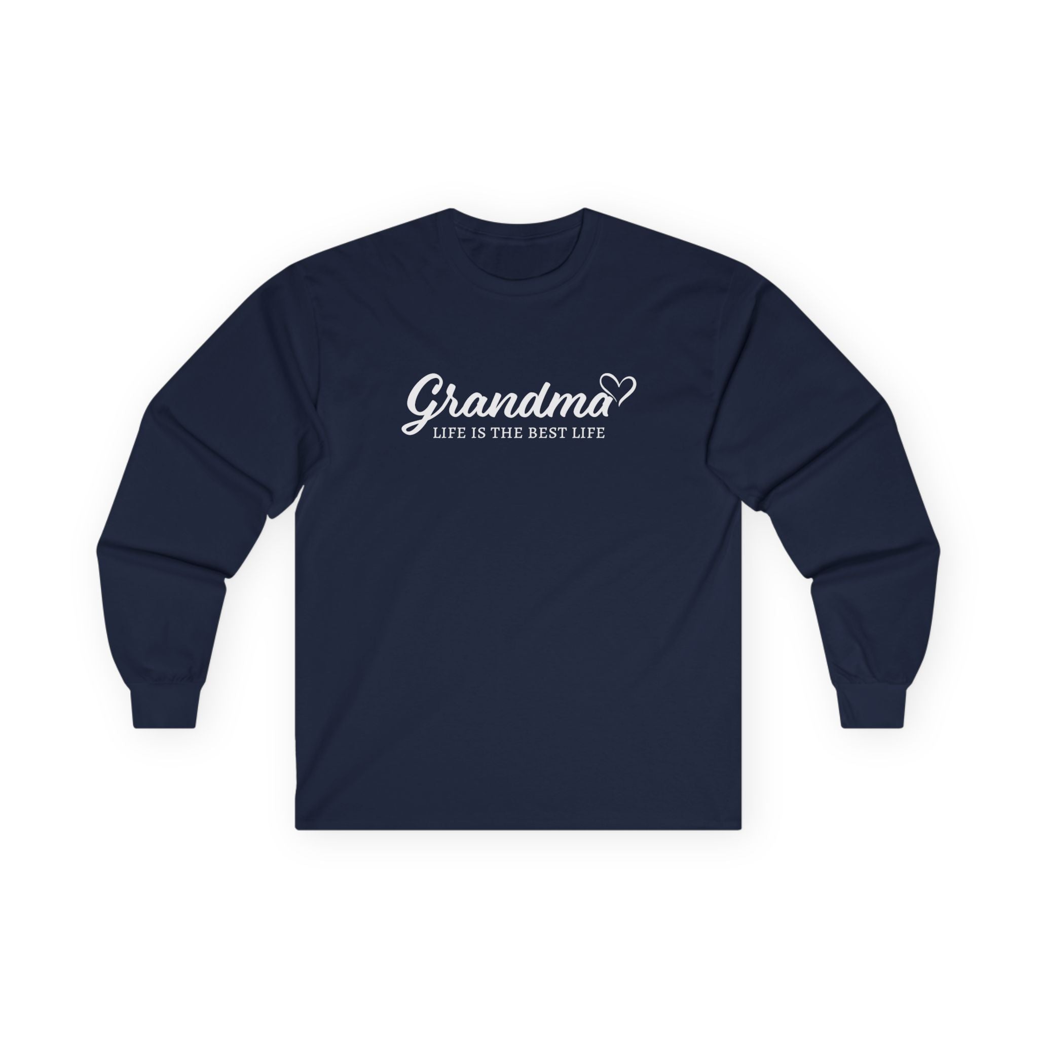 Grandma Long Sleeve Tee - Grandma Life Is The Best Life | Long - sleeve by atgodanddesigns