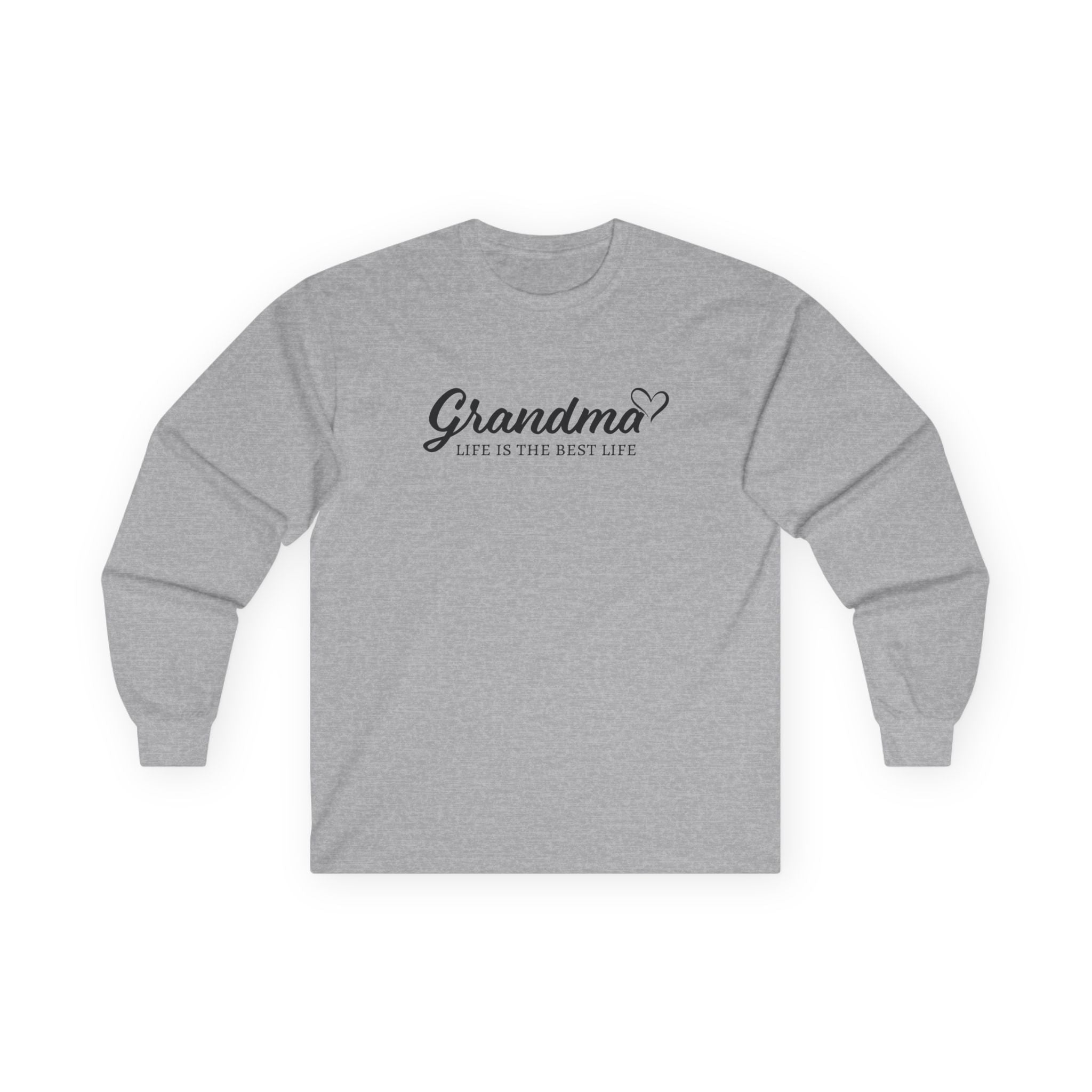 Grandma Long Sleeve Tee - Grandma Life Is The Best Life | Long - sleeve by atgodanddesigns