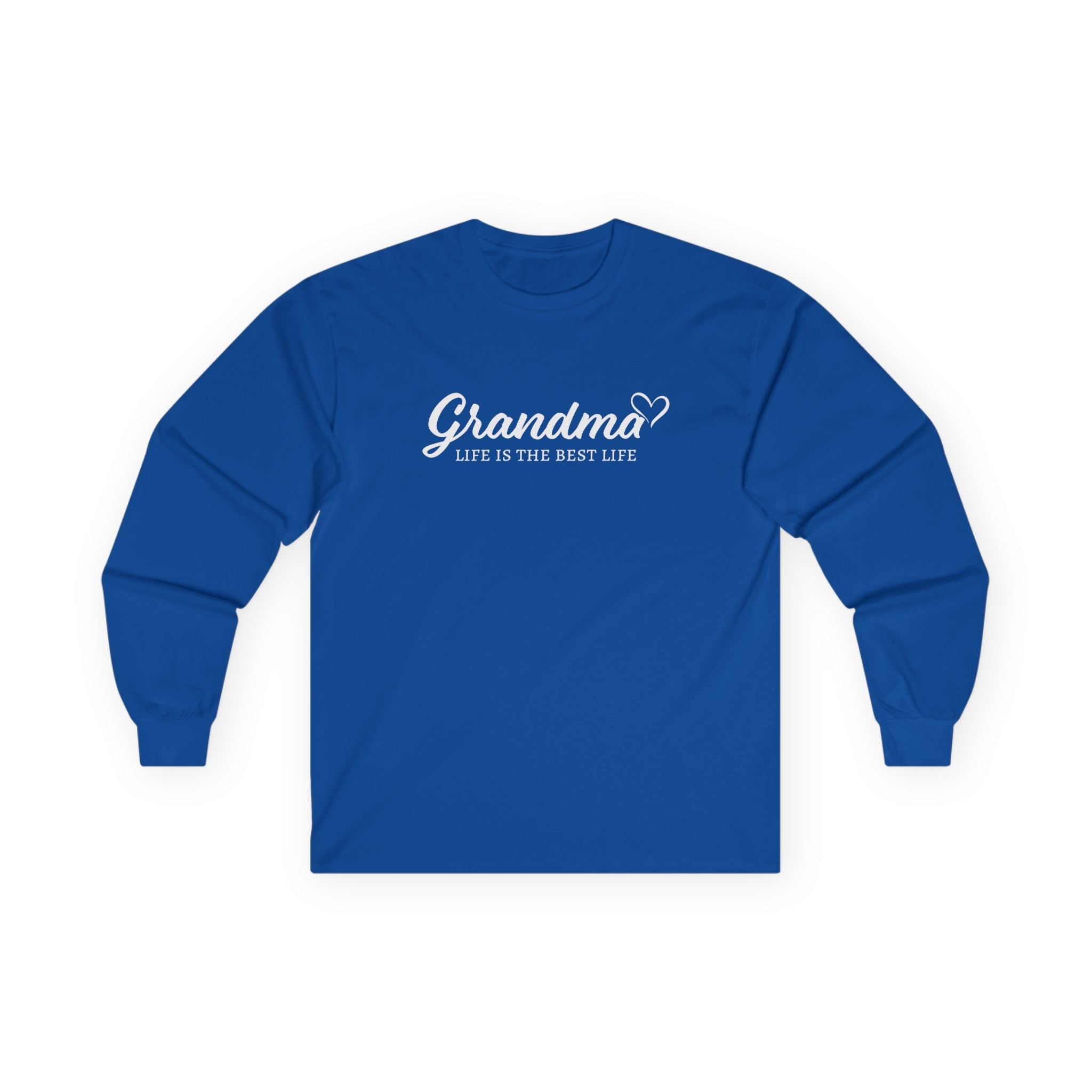 Grandma Long Sleeve Tee - Grandma Life Is The Best Life | Long - sleeve by atgodanddesigns