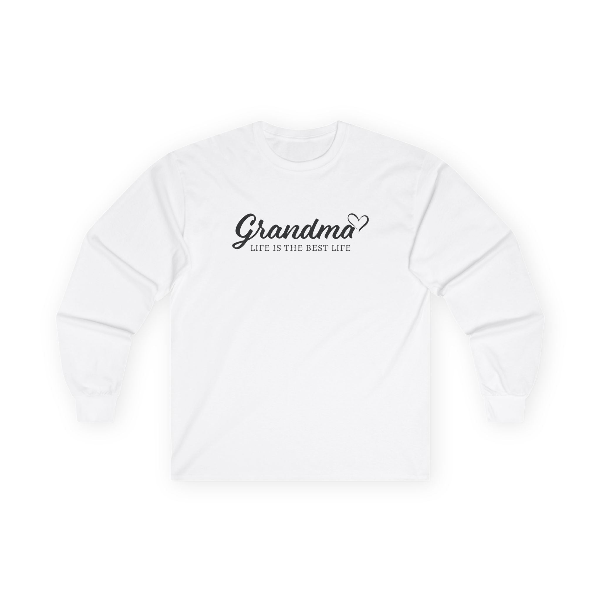 Grandma Long Sleeve Tee - Grandma Life Is The Best Life | Long - sleeve by atgodanddesigns