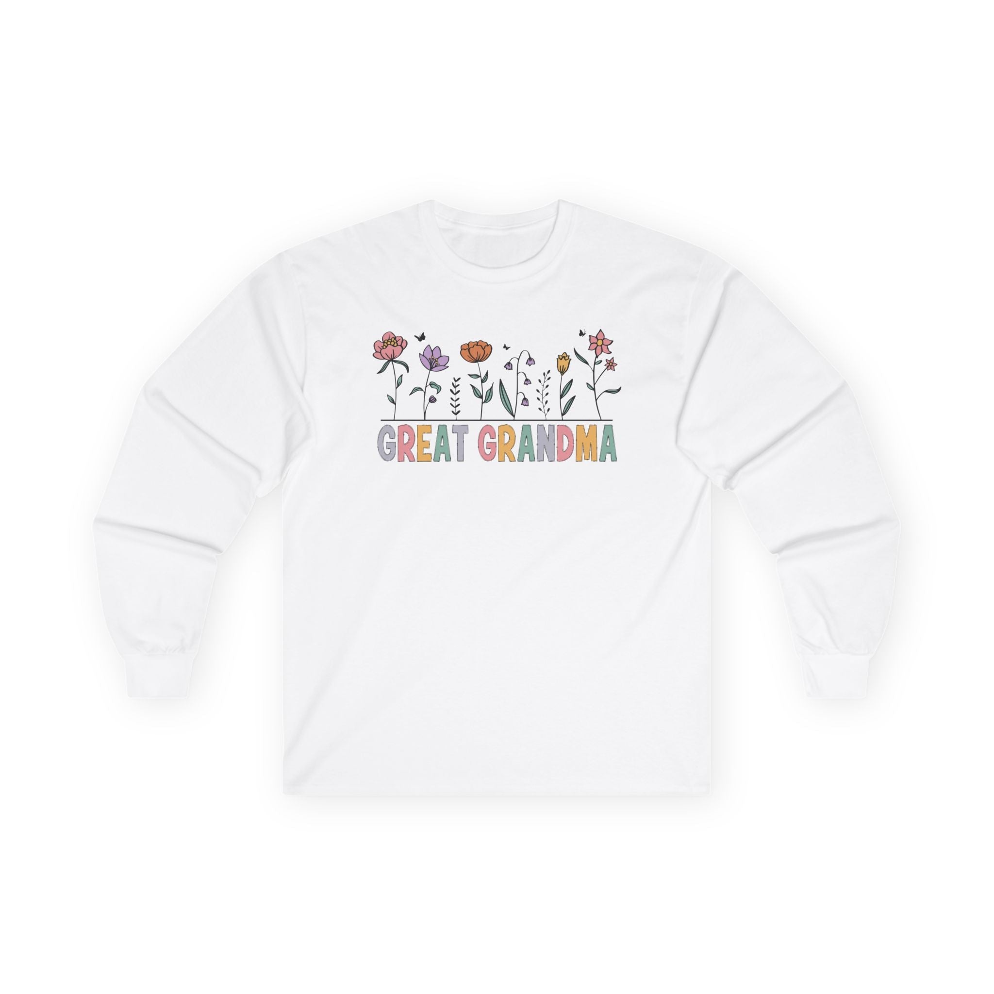Grandma long Sleeve Tee - Great Grandma | Long - sleeve by atgodanddesigns