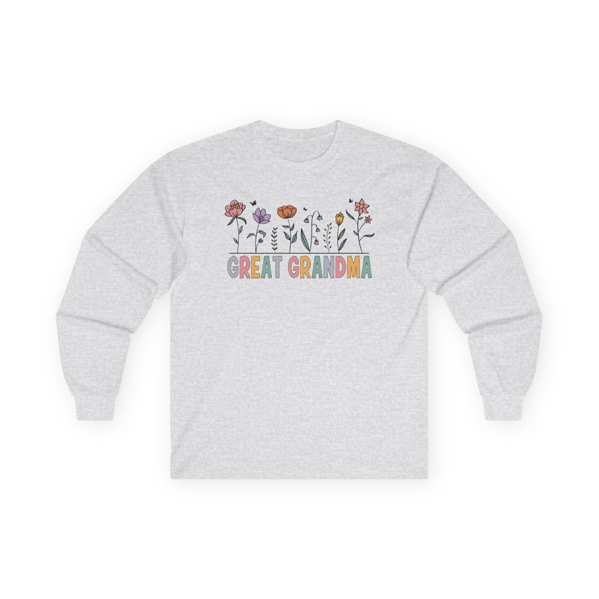 Grandma long Sleeve Tee - Great Grandma | Long - sleeve by atgodanddesigns