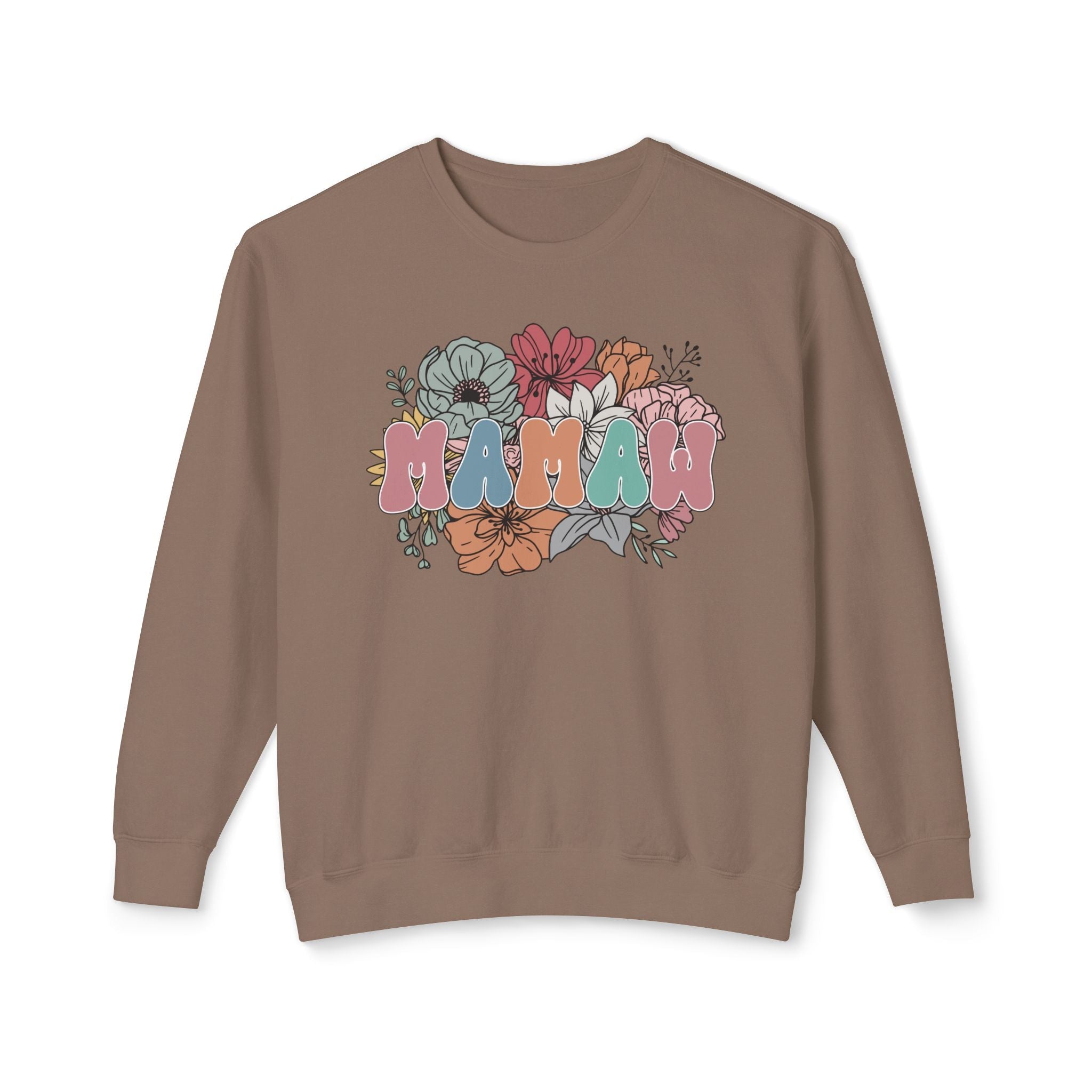 Grandma Sweatshirt - MAMAW | Sweatshirt by atgodanddesigns