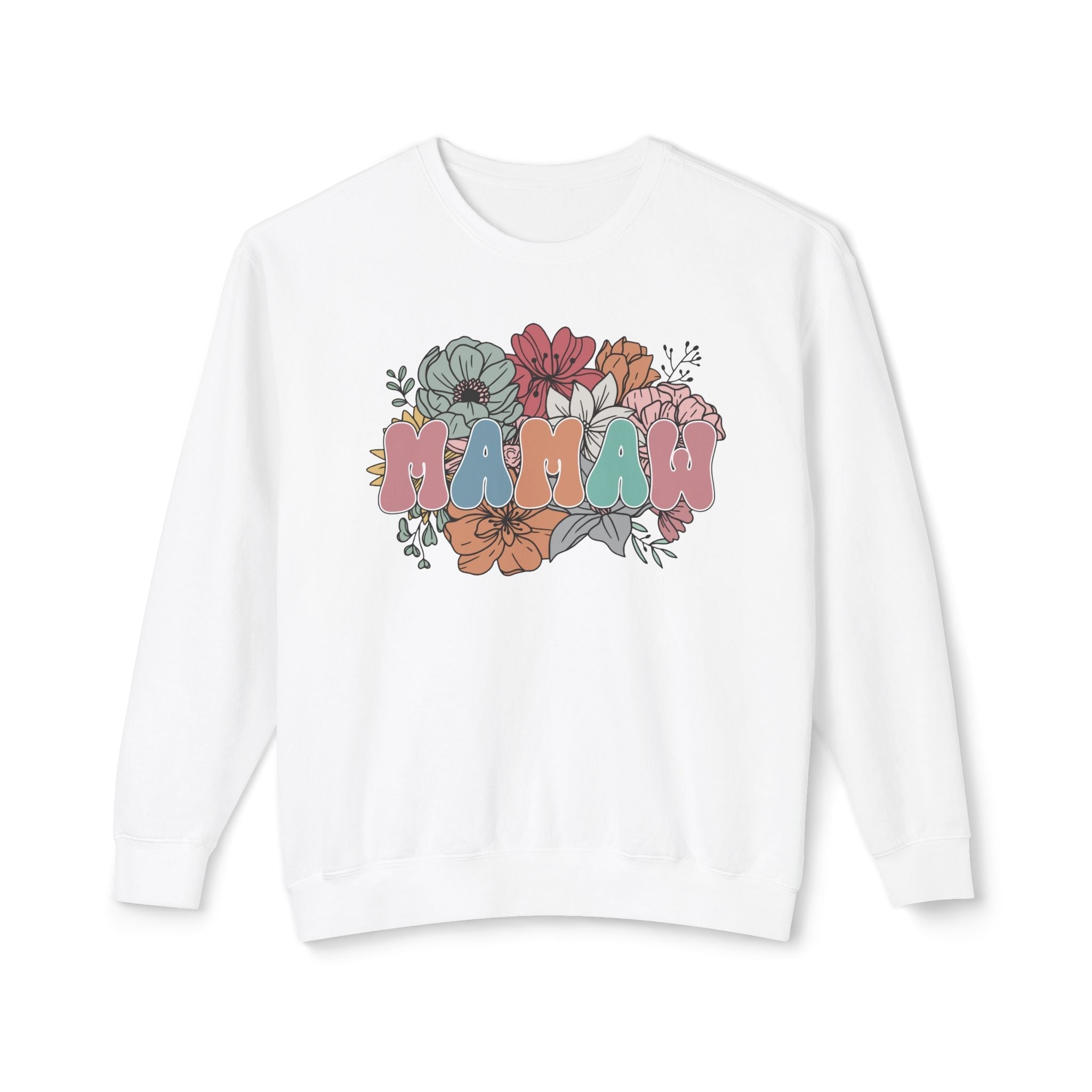 Grandma Sweatshirt - MAMAW | Sweatshirt by atgodanddesigns