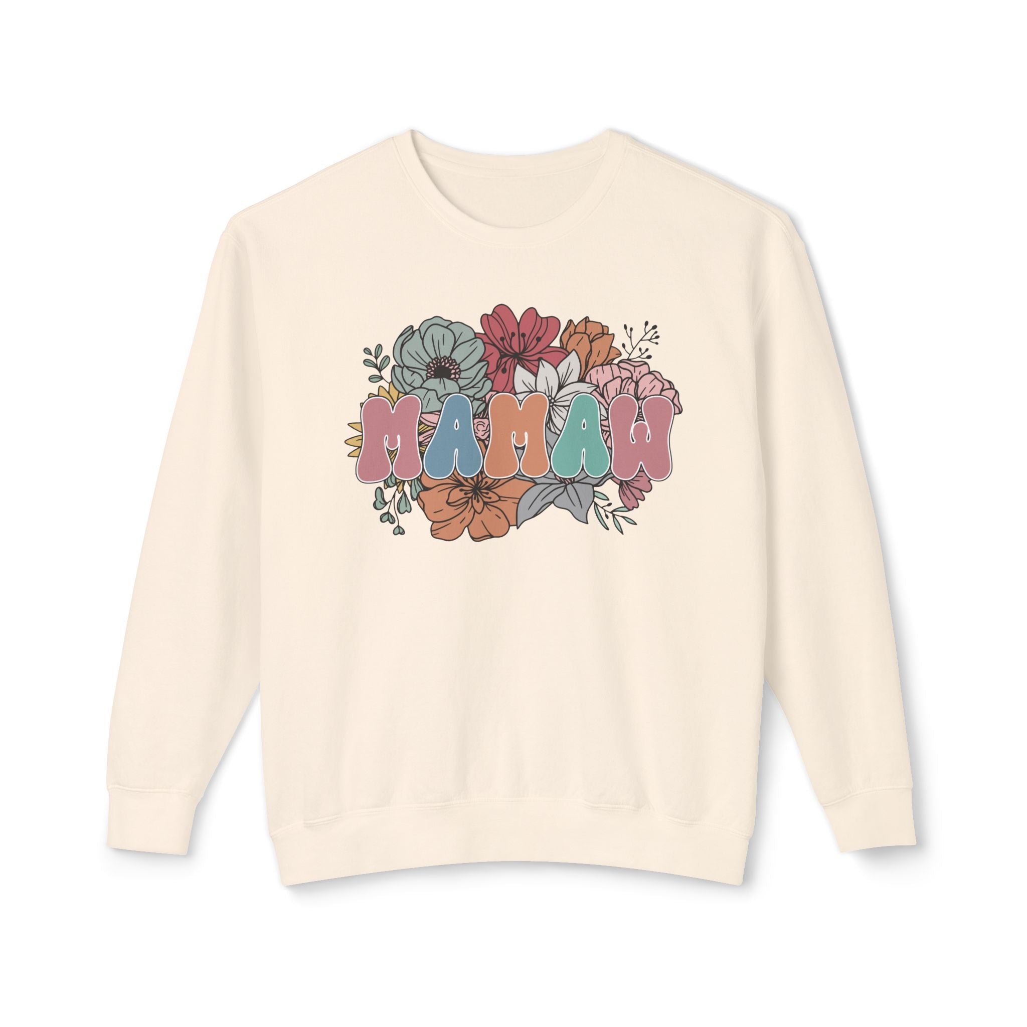 Grandma Sweatshirt - MAMAW | Sweatshirt by atgodanddesigns