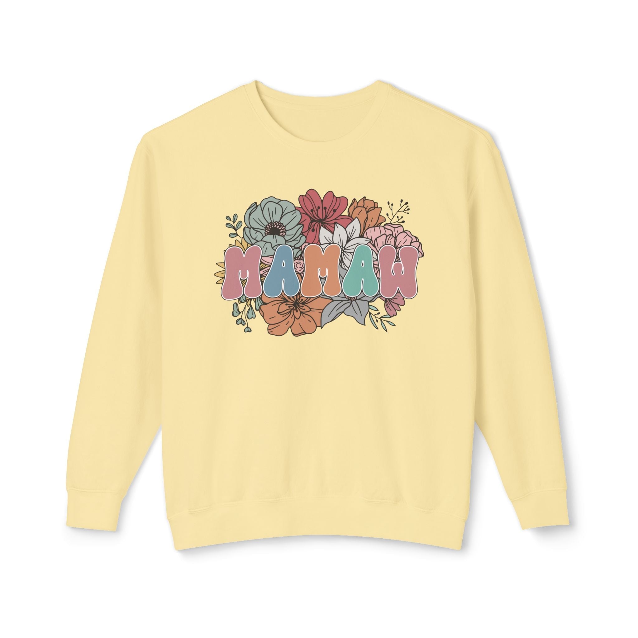 Grandma Sweatshirt - MAMAW | Sweatshirt by atgodanddesigns