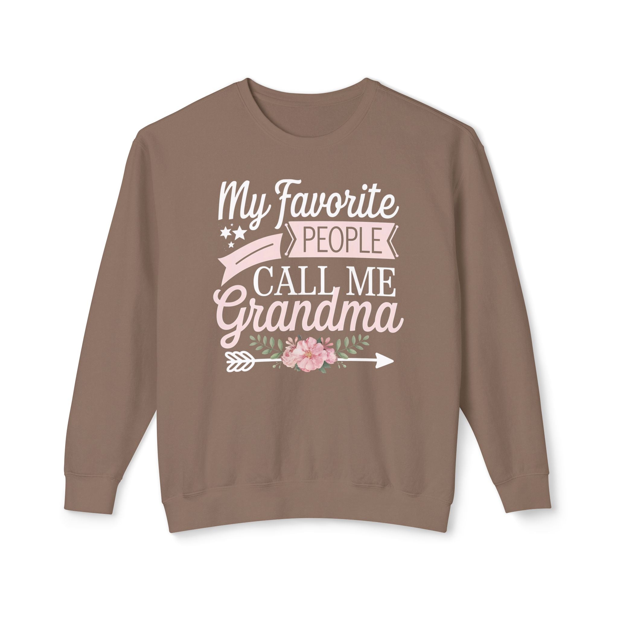 Grandma Sweatshirt - My Favorite People Call Me Grandma | Sweatshirt by atgodanddesigns