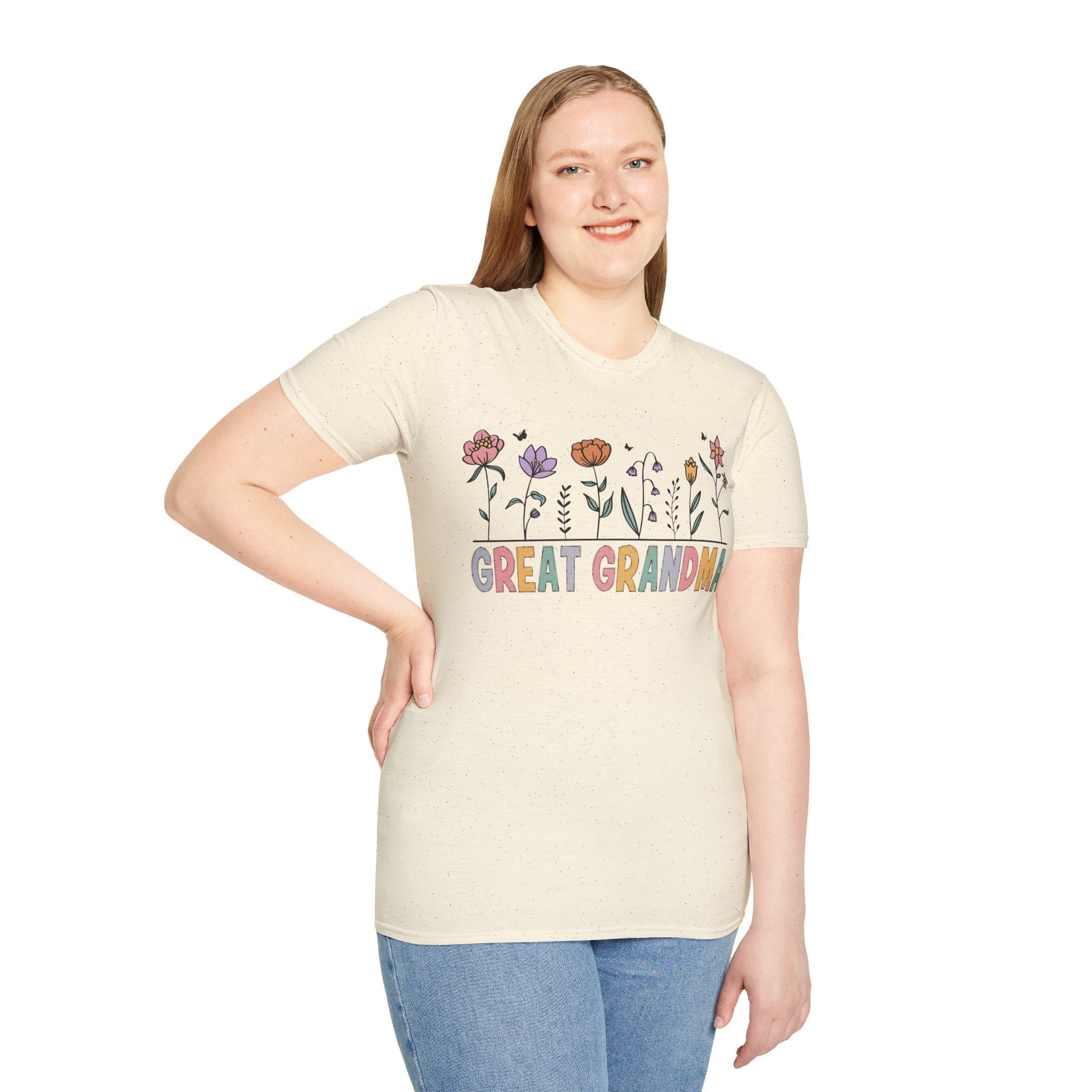 Grandma T-Shirt - Great Grandma | T-Shirt by atgodanddesigns