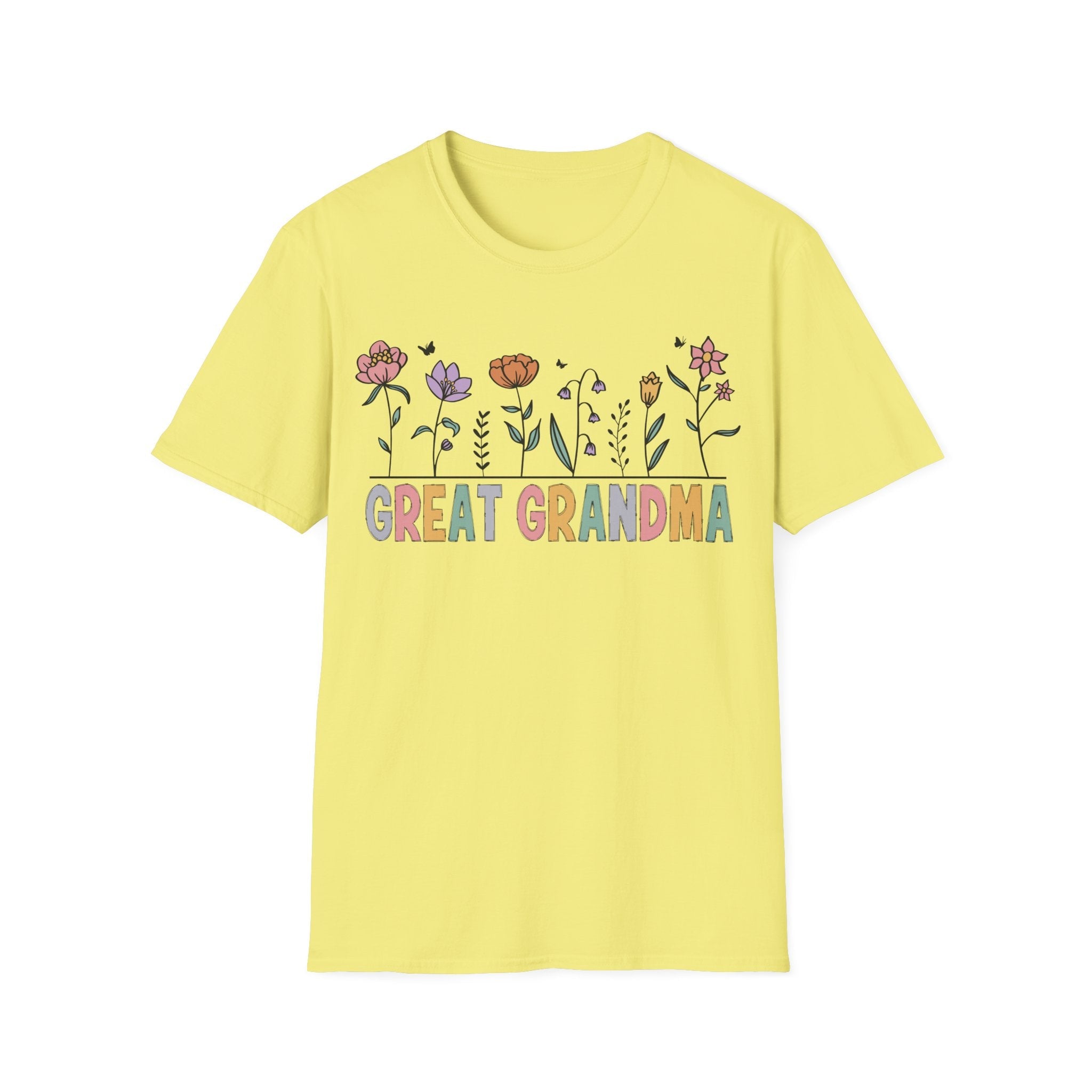 Grandma T-Shirt - Great Grandma | T-Shirt by atgodanddesigns