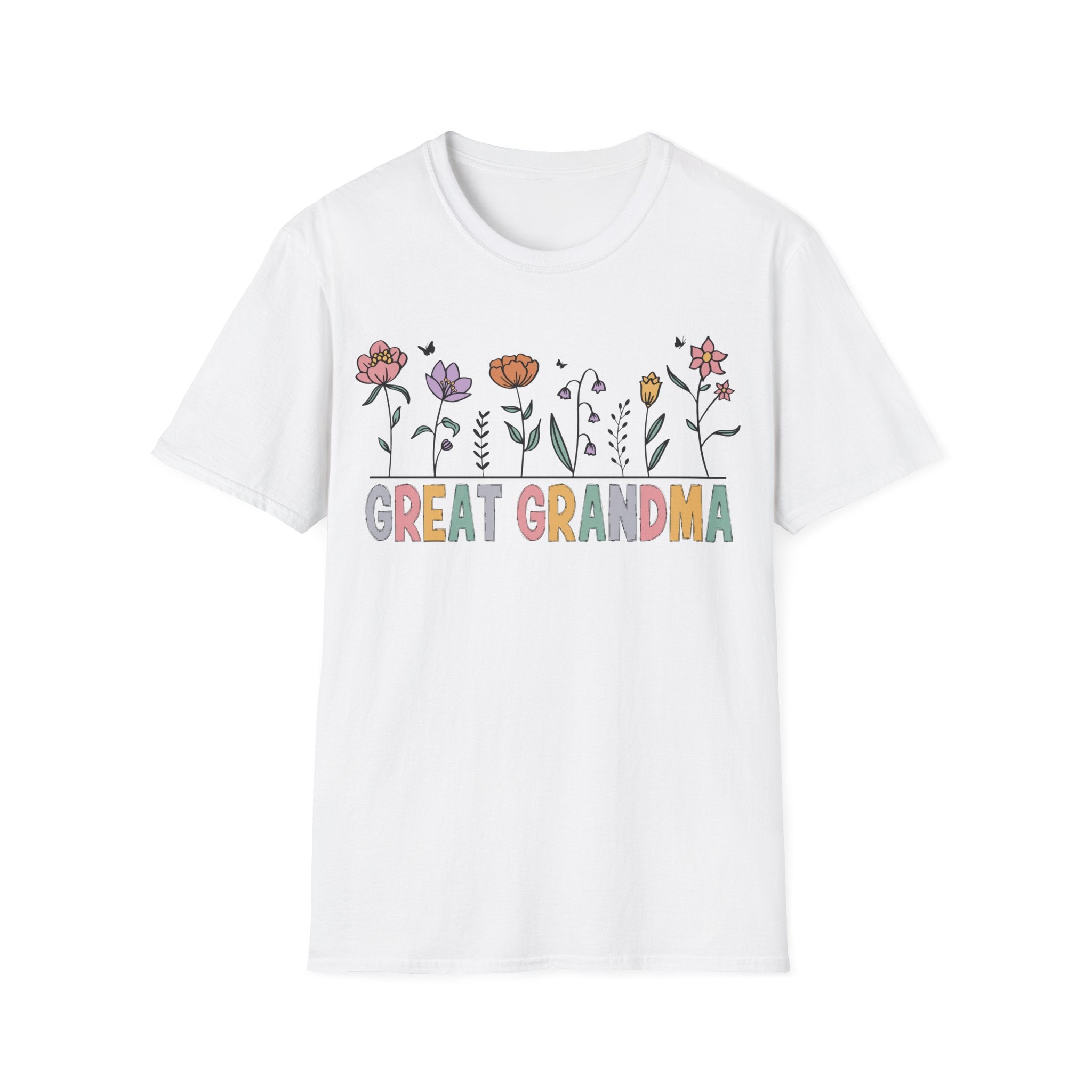 Grandma T-Shirt - Great Grandma | T-Shirt by atgodanddesigns
