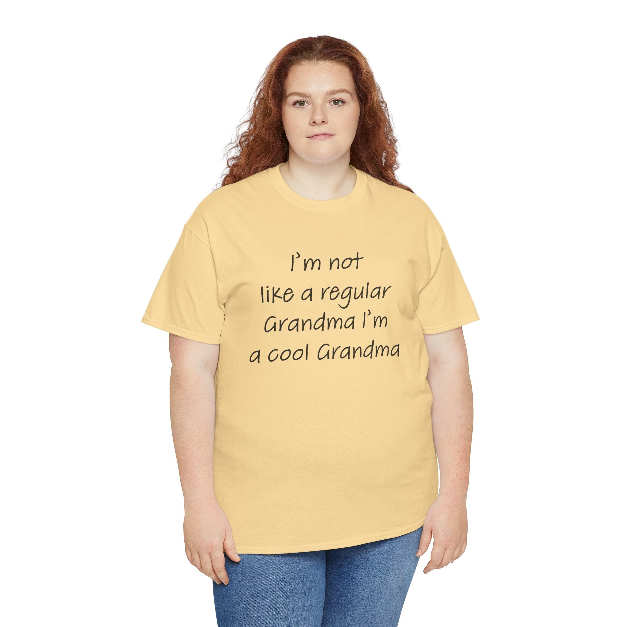 Grandma T-Shirt - I'm Not Like A Regular Grandma | T-Shirt by atgodanddesigns