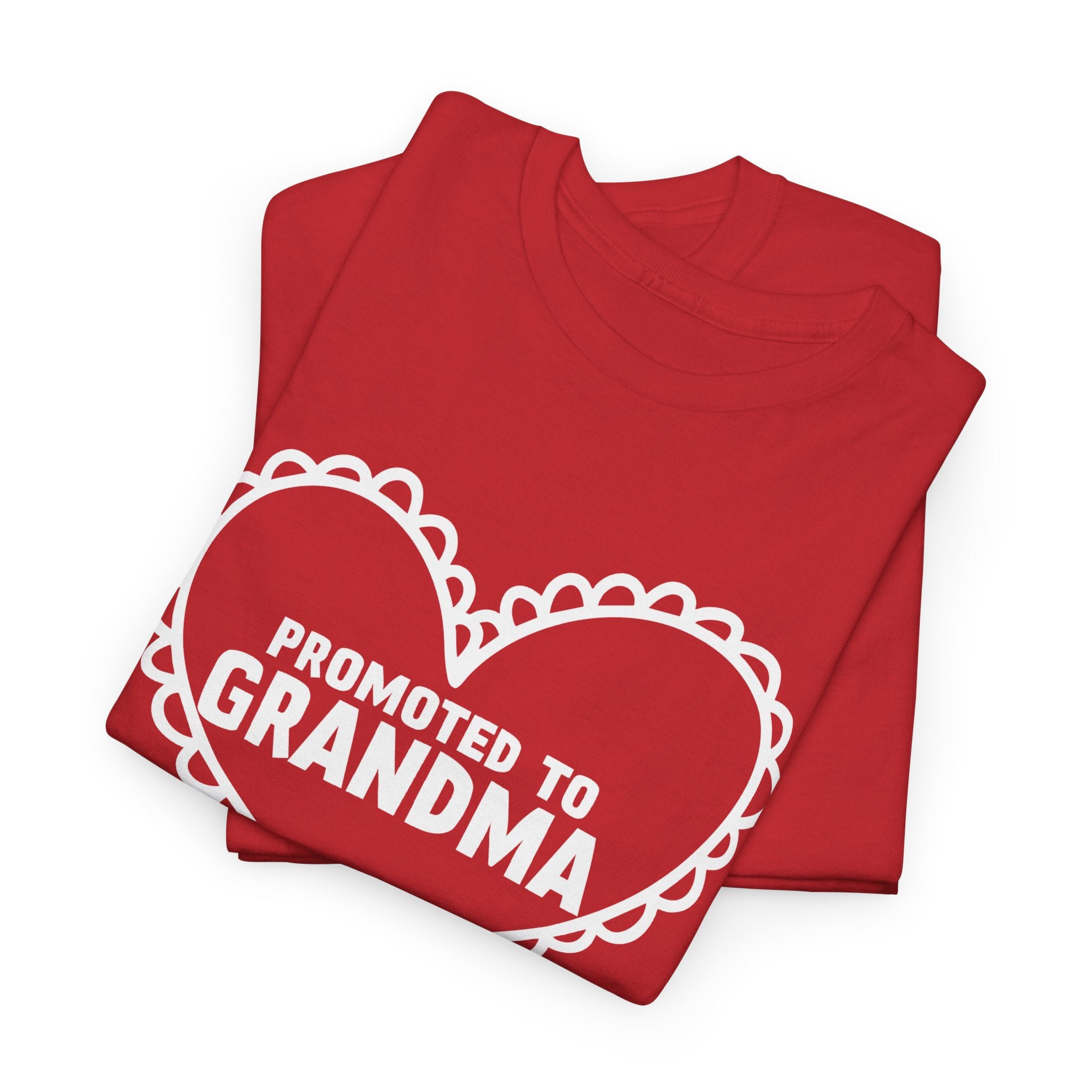 Grandma T-Shirt - Promoted To Grandma | T-Shirt by atgodanddesigns