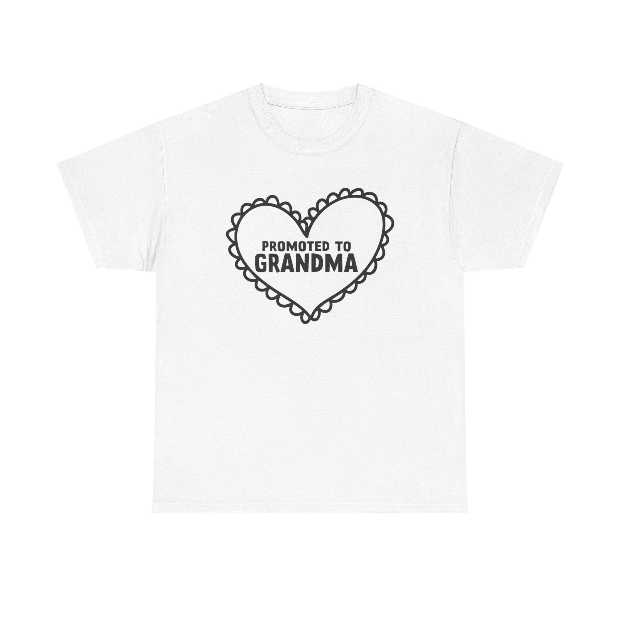 Grandma T-Shirt - Promoted To Grandma | T-Shirt by atgodanddesigns