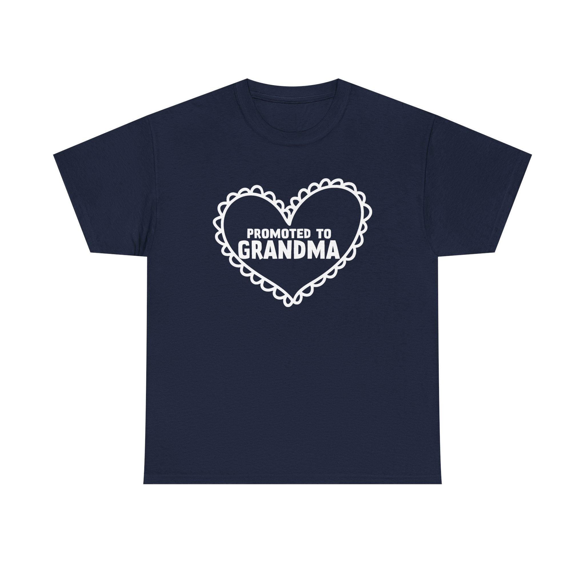 Grandma T-Shirt - Promoted To Grandma | T-Shirt by atgodanddesigns