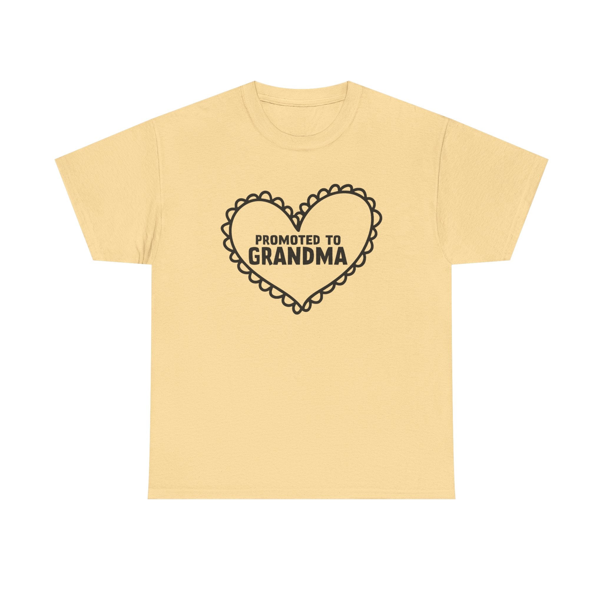 Grandma T-Shirt - Promoted To Grandma | T-Shirt by atgodanddesigns