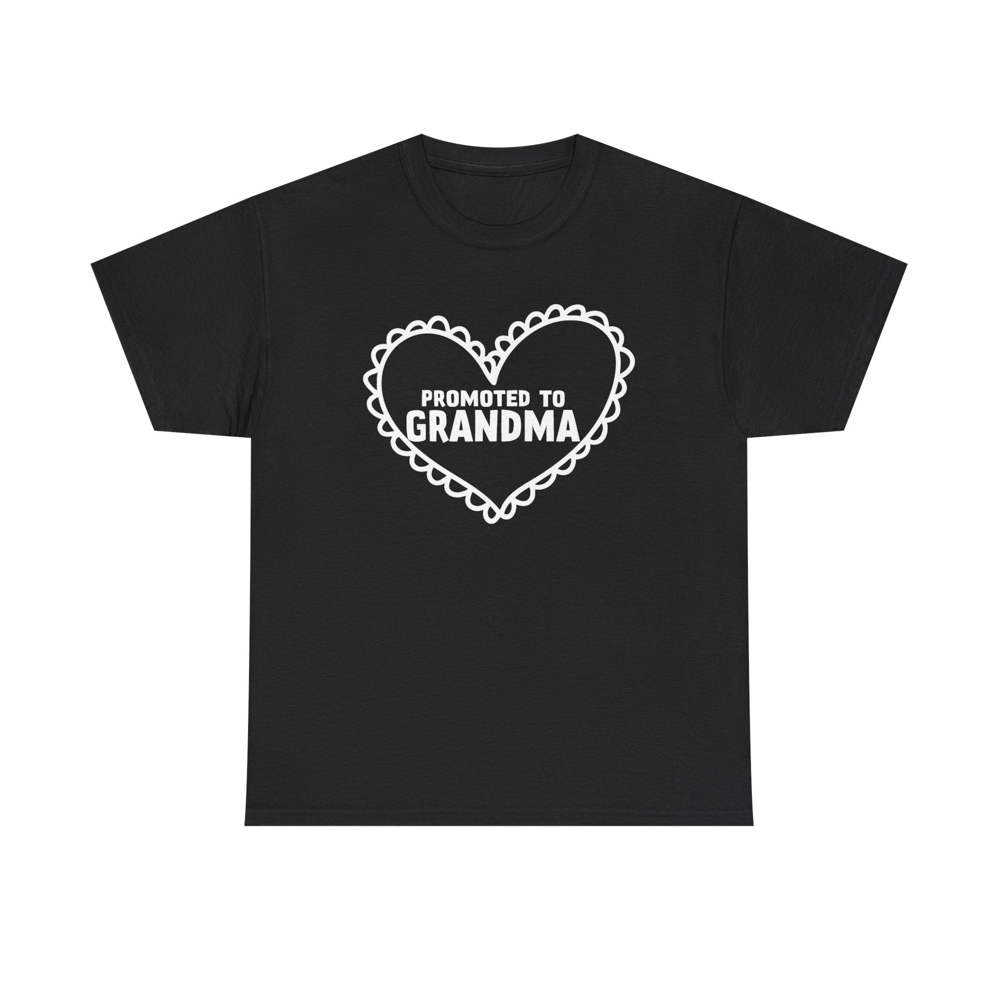Grandma T-Shirt - Promoted To Grandma | T-Shirt by atgodanddesigns