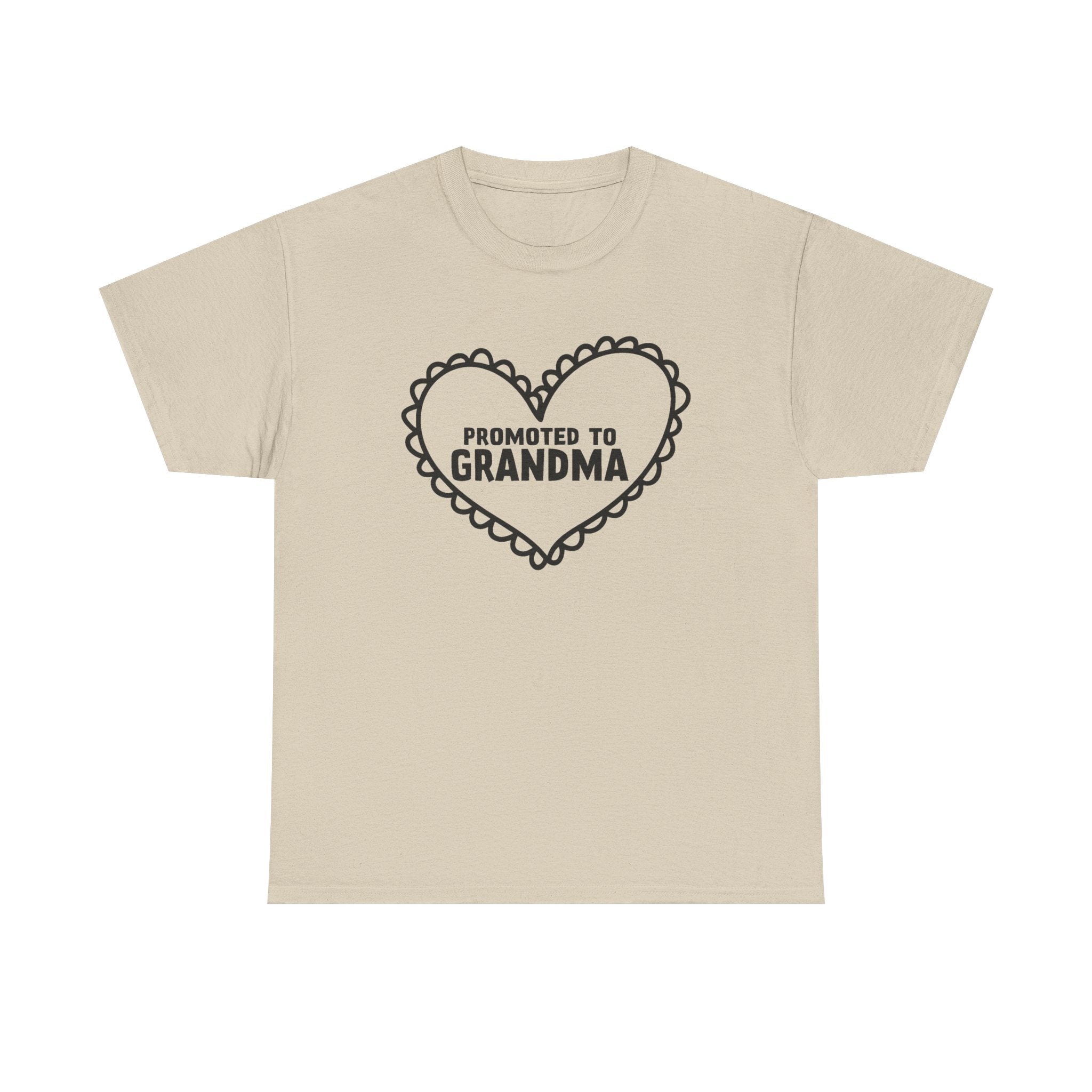 Grandma T-Shirt - Promoted To Grandma | T-Shirt by atgodanddesigns