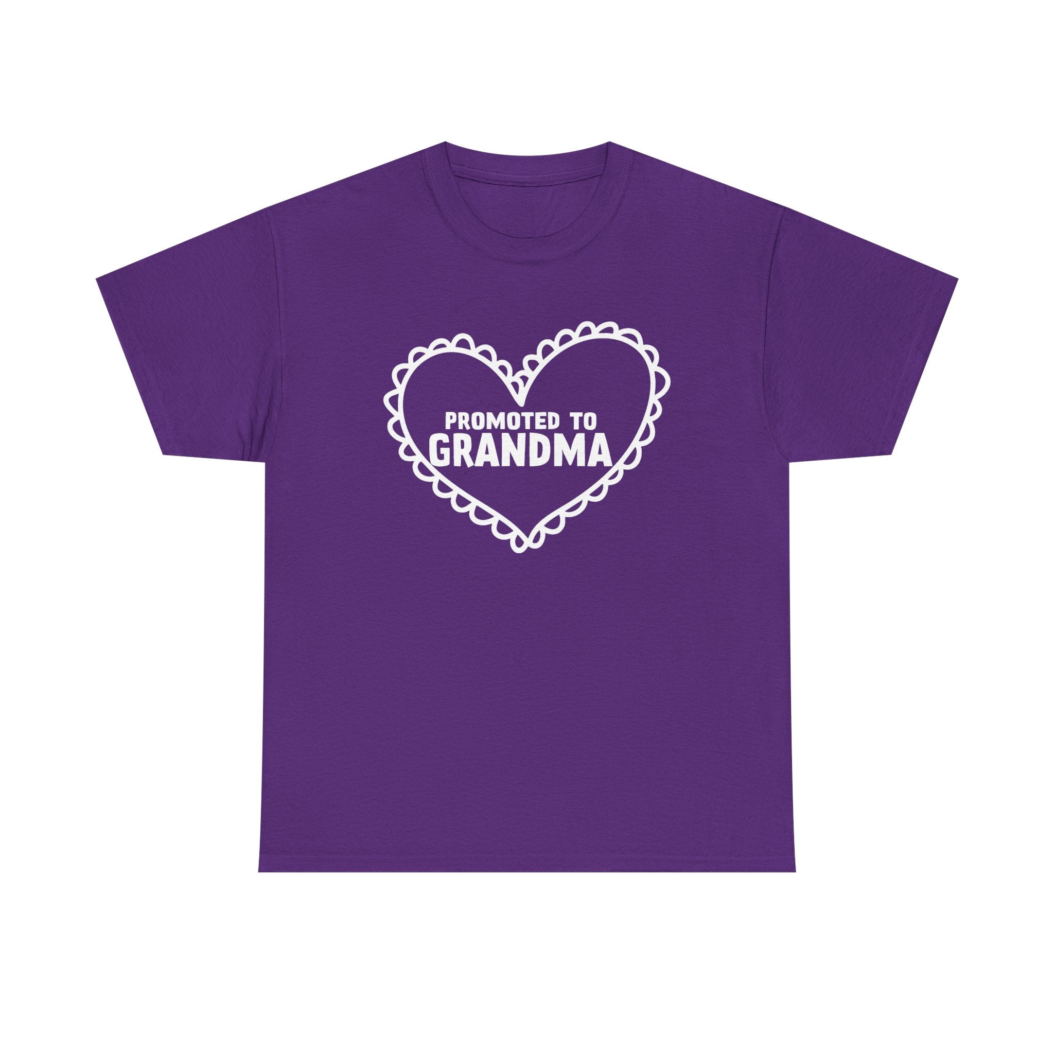 Grandma T-Shirt - Promoted To Grandma | T-Shirt by atgodanddesigns
