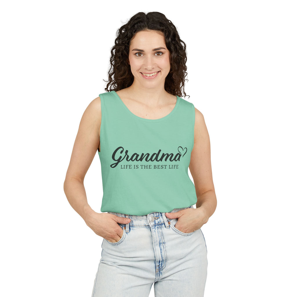 Grandma Tank Top - Grandma Life Is The Best Life | Tank Top by atgodanddesigns