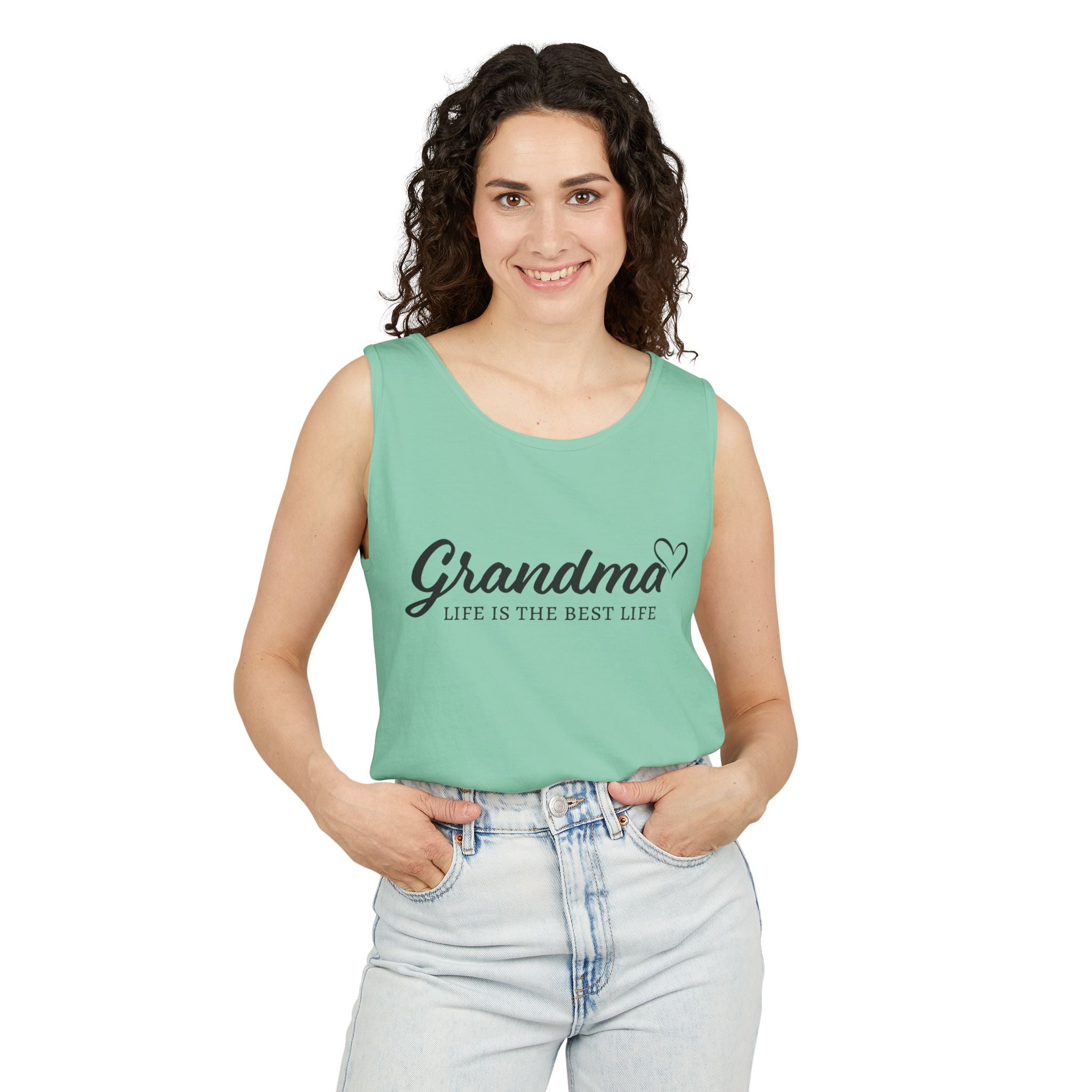 Grandma Tank Top - Grandma Life Is The Best Life | Tank Top by atgodanddesigns