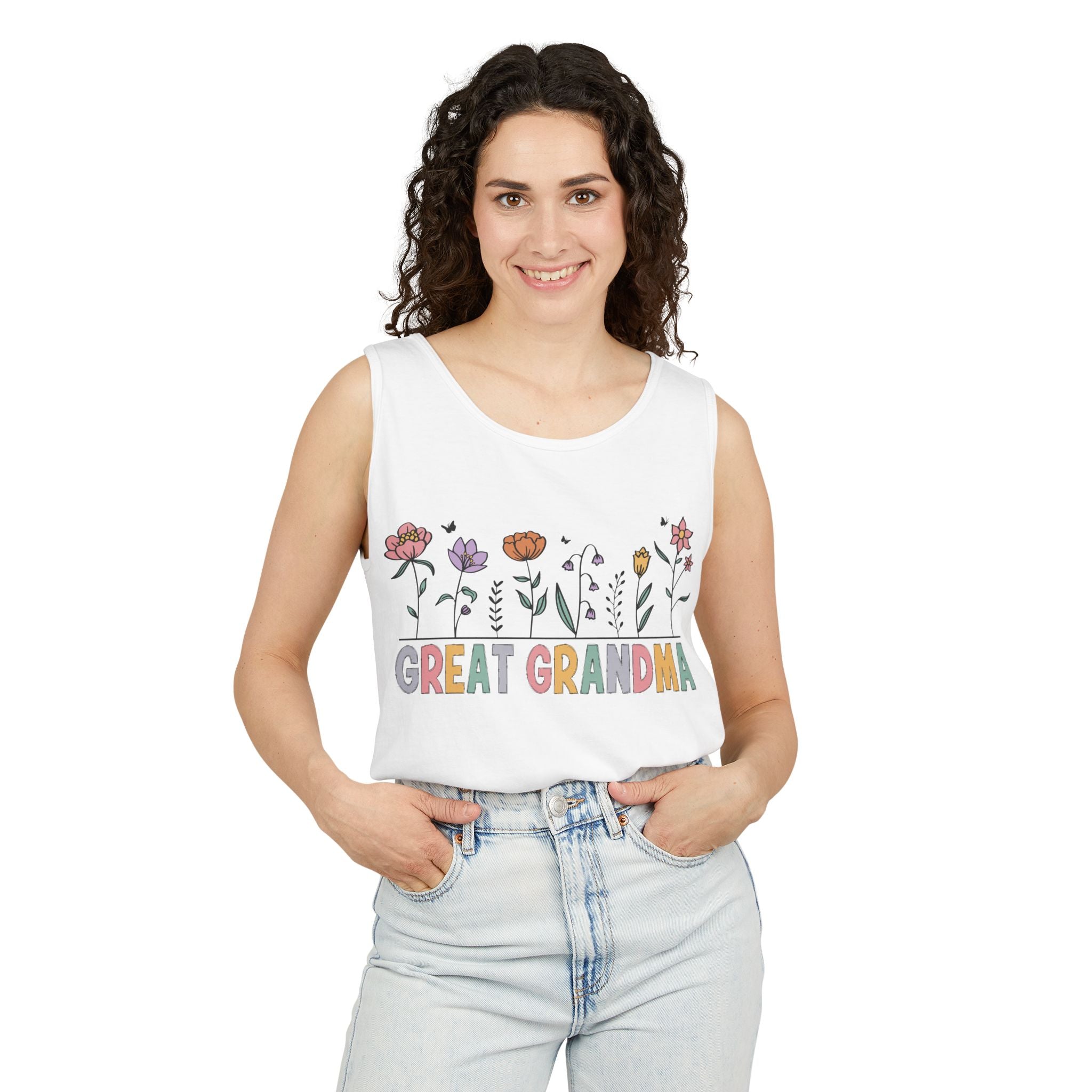 Grandma Tank Top - Great Grandma | Tank Top by atgodanddesigns